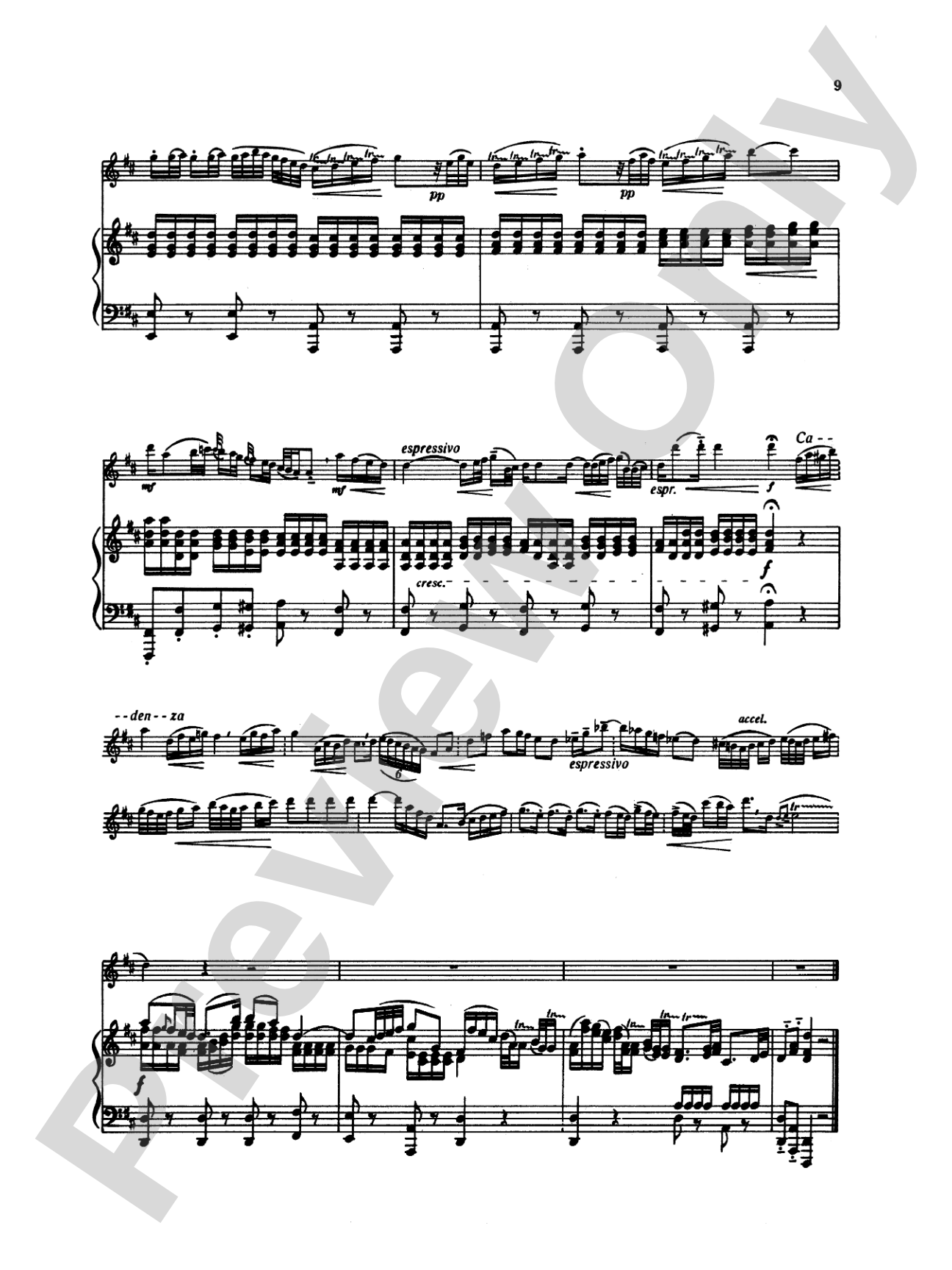 Gluck: Concerto in G Major: Flute Part(s)