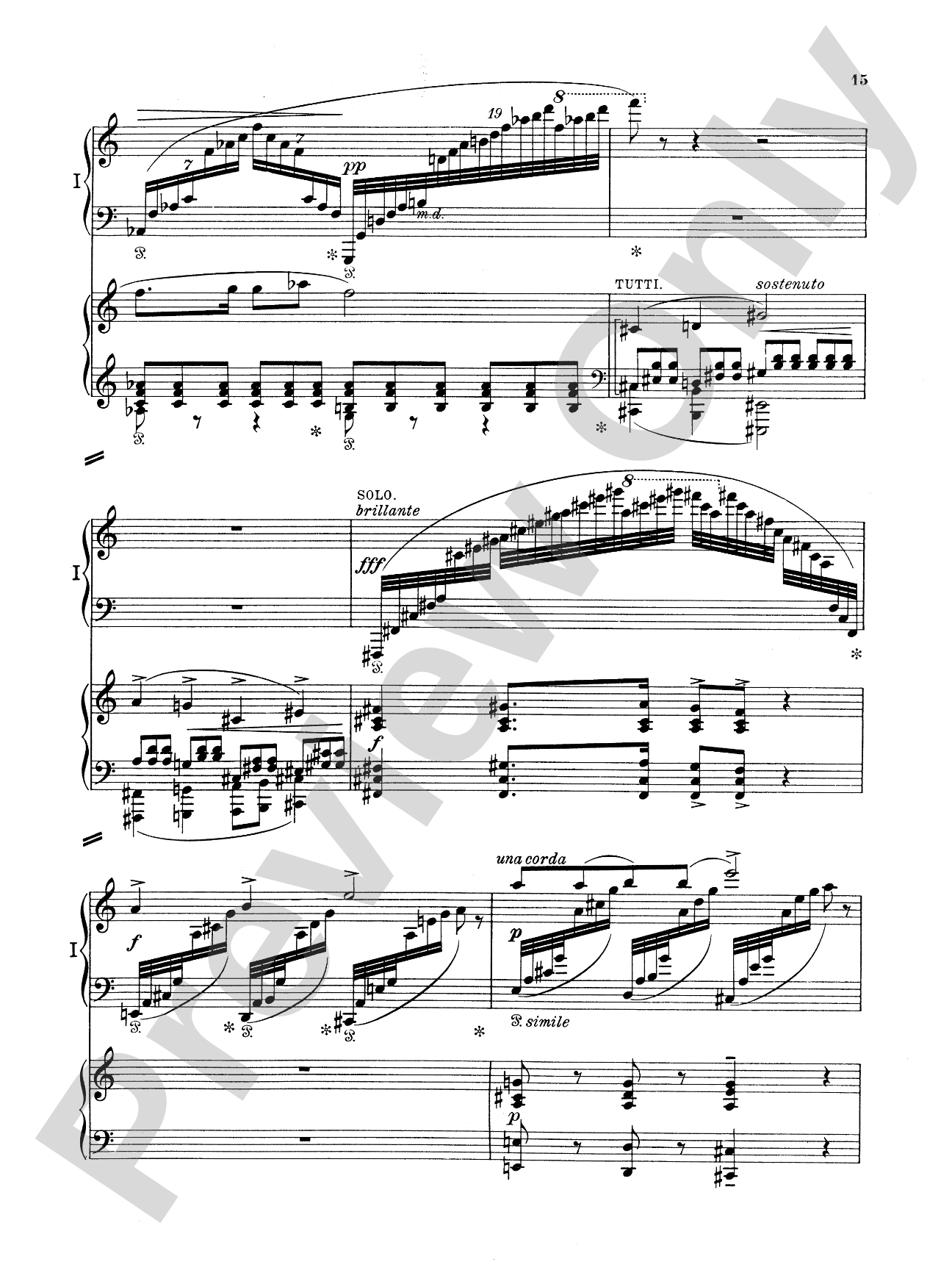 Grieg: Piano Concerto in A Minor, Op. 16: Piano Duo (2 Pianos, 4 Hands) Book (2 copies required)