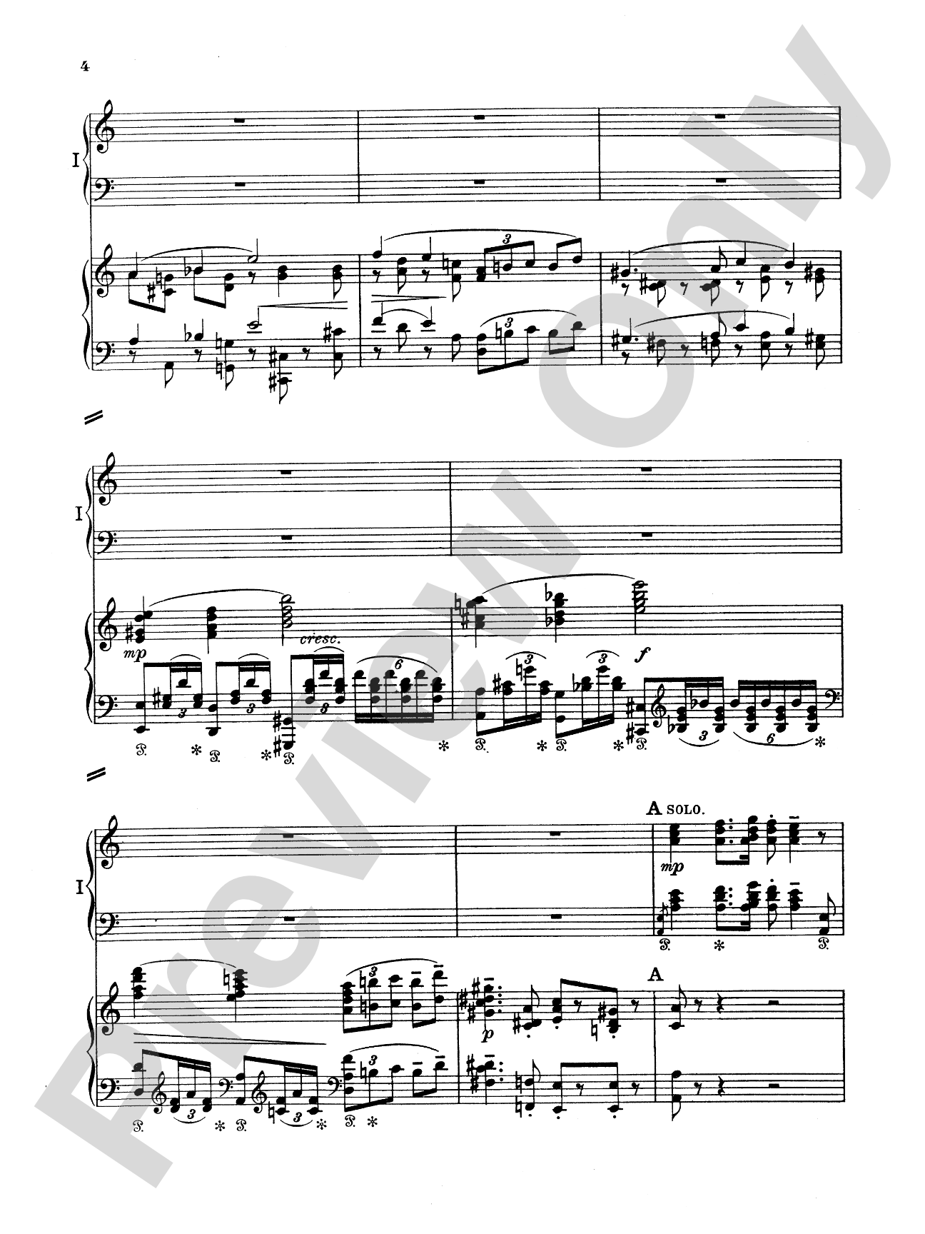 Grieg: Piano Concerto in A Minor, Op. 16: Piano Duo (2 Pianos, 4 Hands) Book (2 copies required)