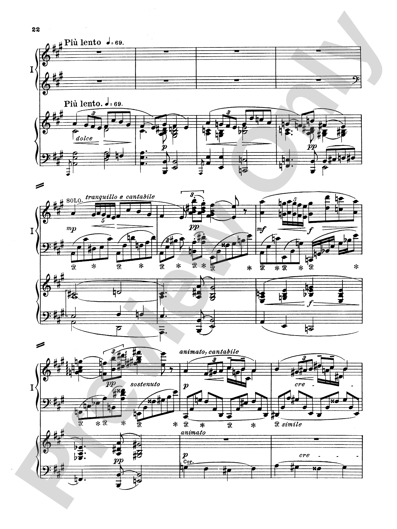 Grieg: Piano Concerto in A Minor, Op. 16: Piano Duo (2 Pianos, 4 Hands) Book (2 copies required)