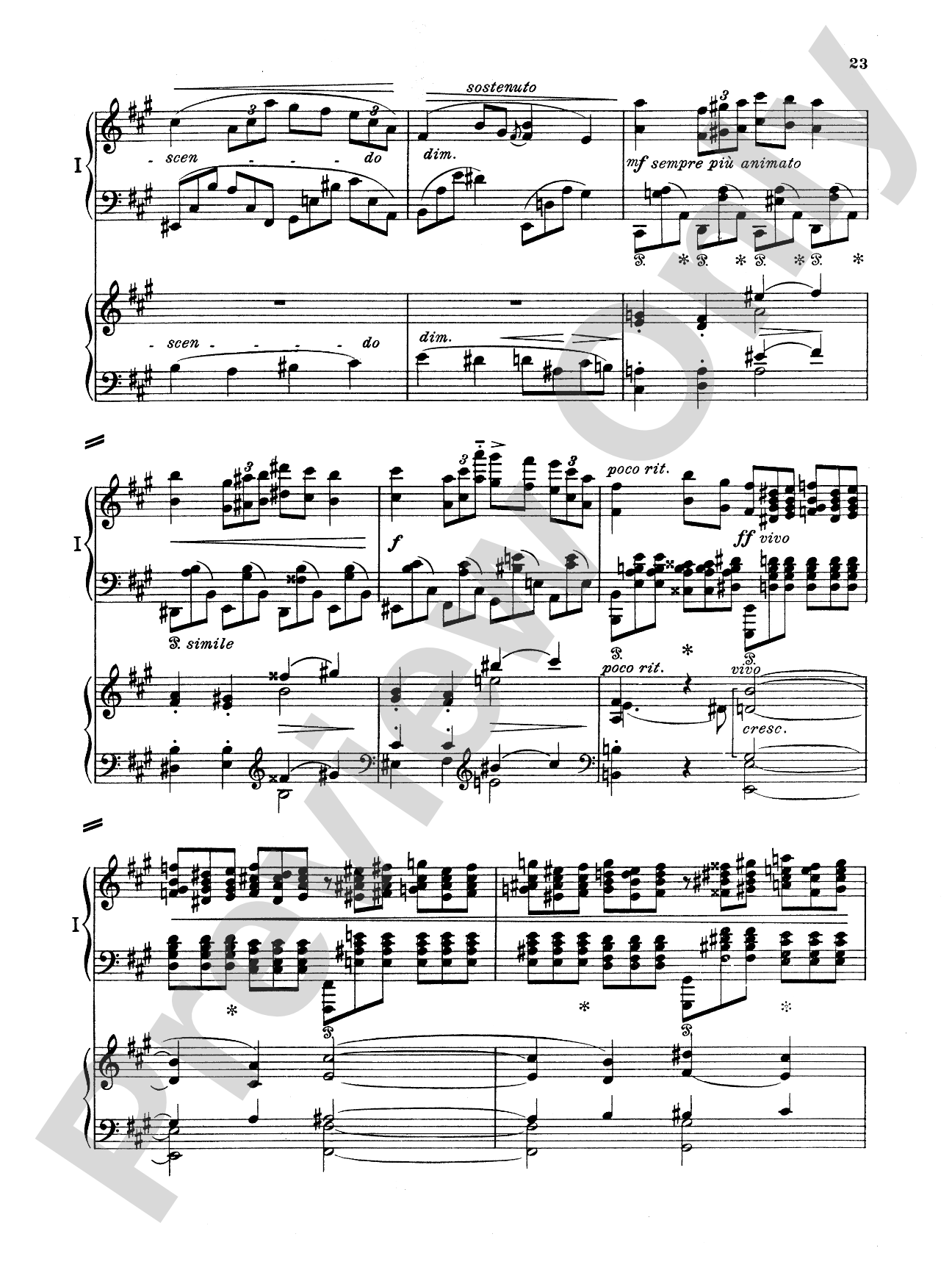 Grieg: Piano Concerto in A Minor, Op. 16: Piano Duo (2 Pianos, 4 Hands) Book (2 copies required)