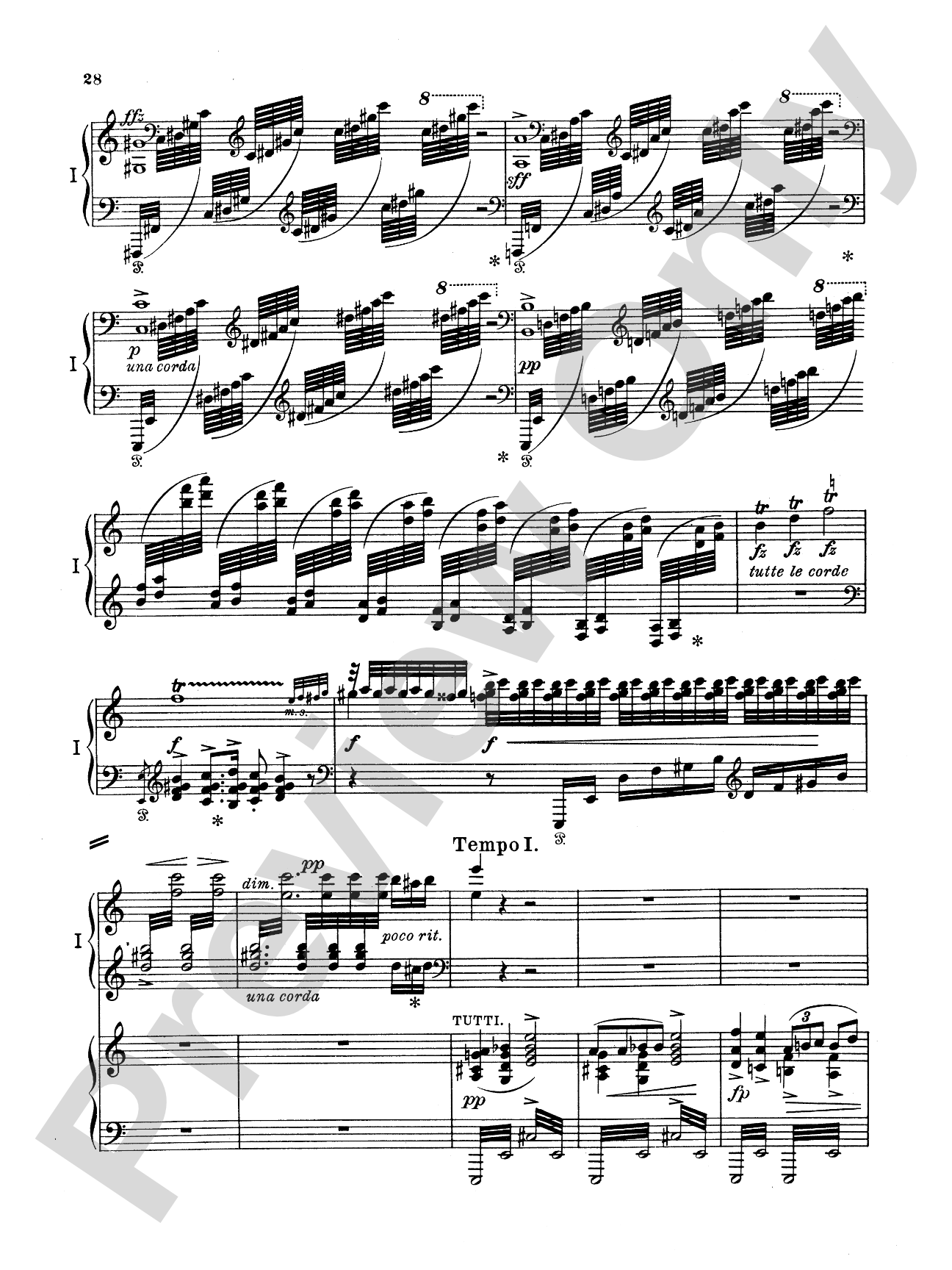Grieg: Piano Concerto in A Minor, Op. 16: Piano Duo (2 Pianos, 4 Hands) Book (2 copies required)