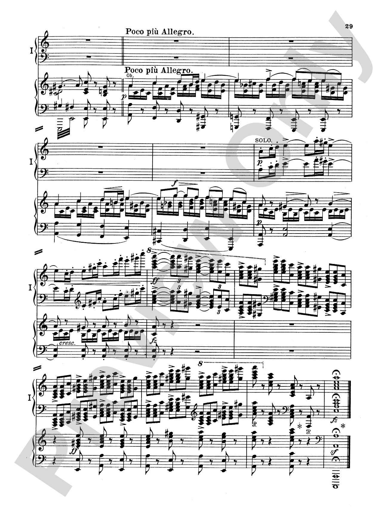 Grieg: Piano Concerto in A Minor, Op. 16: Piano Duo (2 Pianos, 4 Hands) Book (2 copies required)