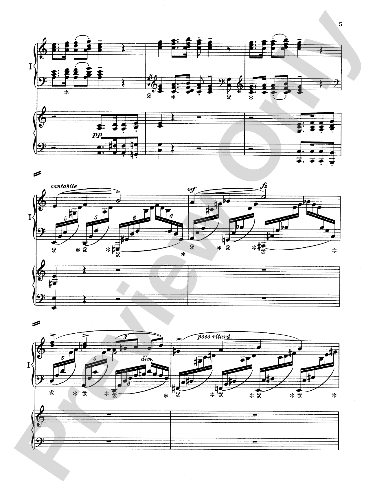 Grieg: Piano Concerto in A Minor, Op. 16: Piano Duo (2 Pianos, 4 Hands) Book (2 copies required)