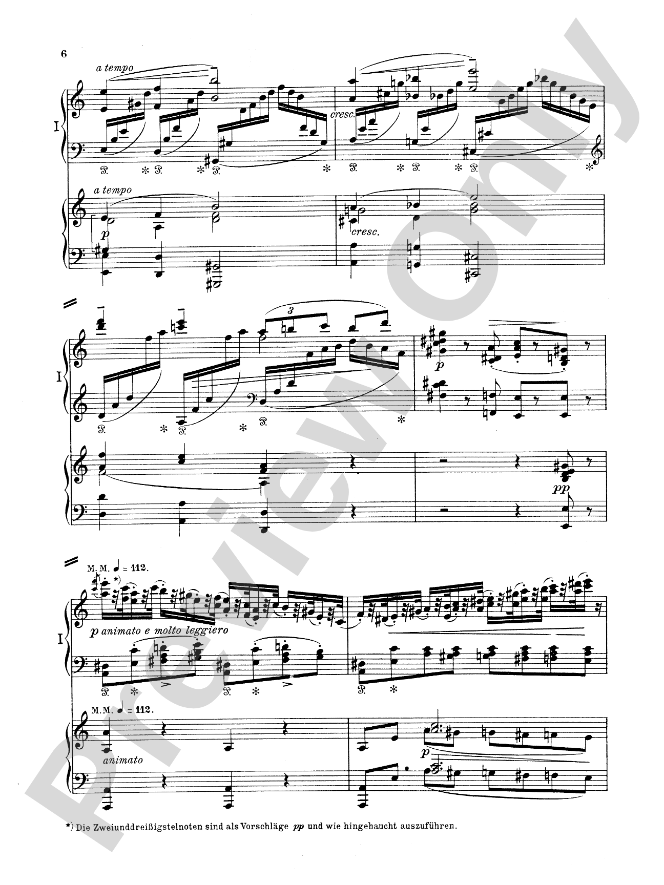 Grieg: Piano Concerto in A Minor, Op. 16: Piano Duo (2 Pianos, 4 Hands) Book (2 copies required)