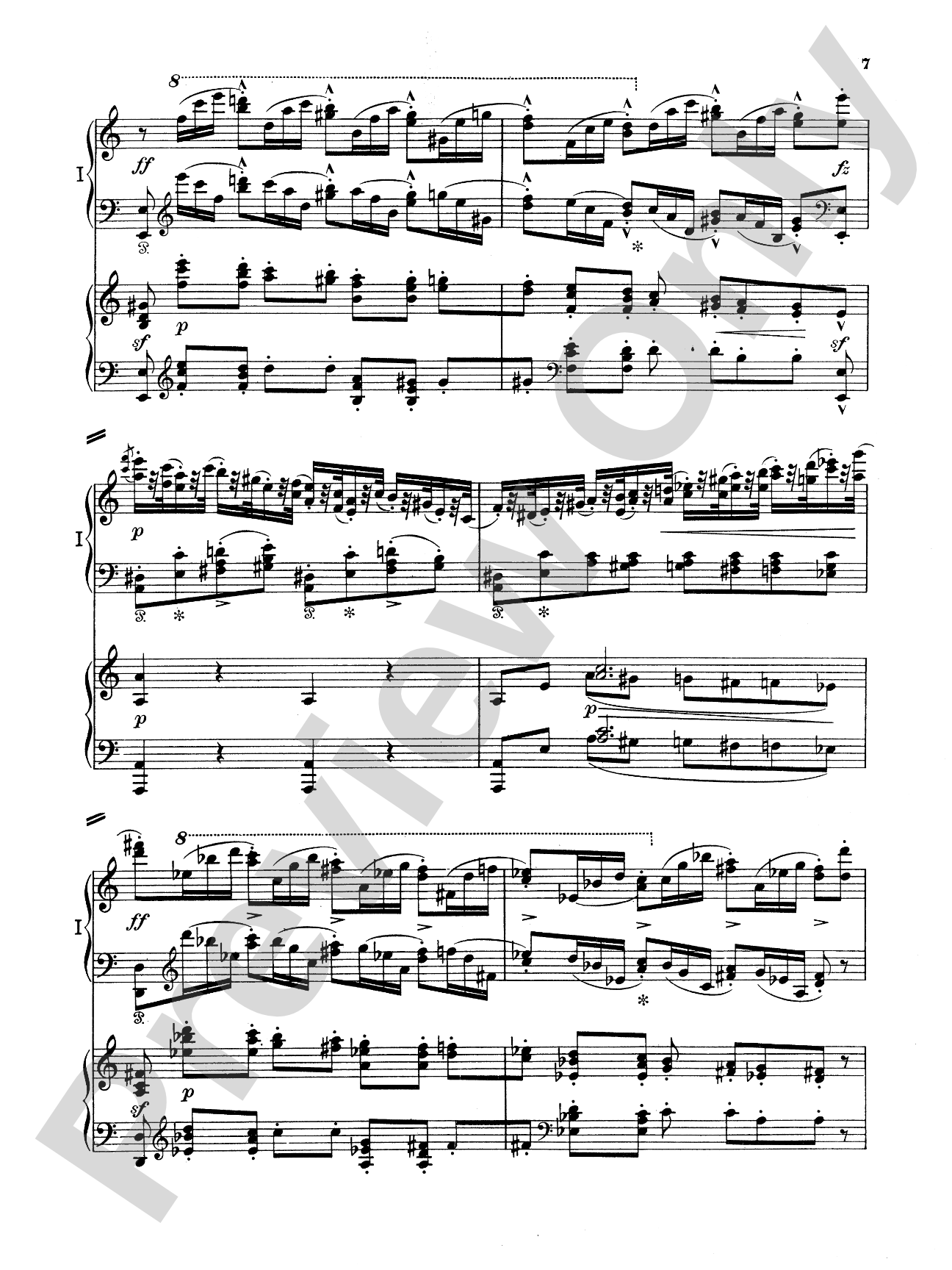Grieg: Piano Concerto in A Minor, Op. 16: Piano Duo (2 Pianos, 4 Hands) Book (2 copies required)