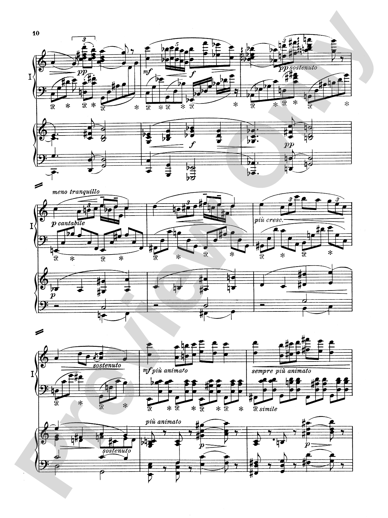 Grieg: Piano Concerto in A Minor, Op. 16: Piano Duo (2 Pianos, 4 Hands) Book (2 copies required)