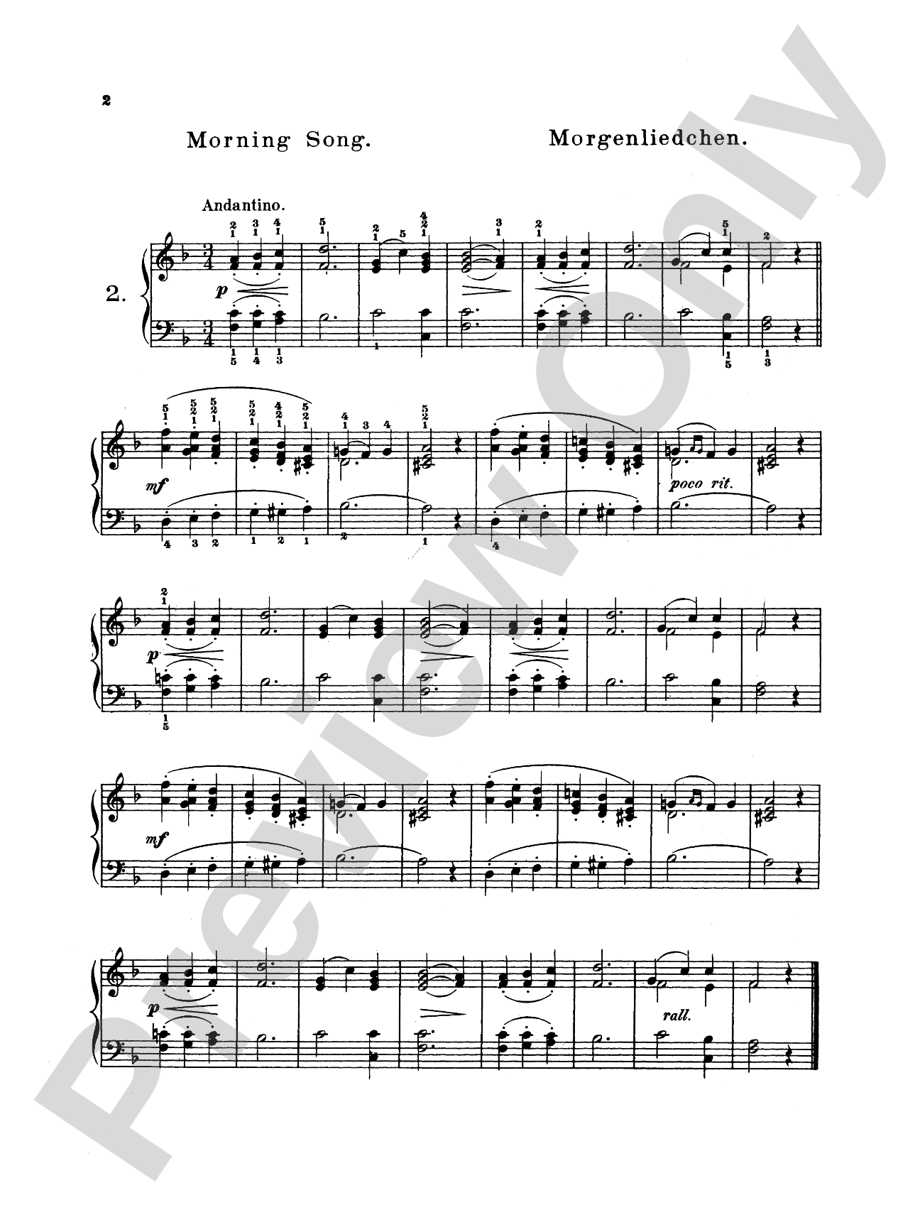 Gurlitt: Album for the Young, Op. 140