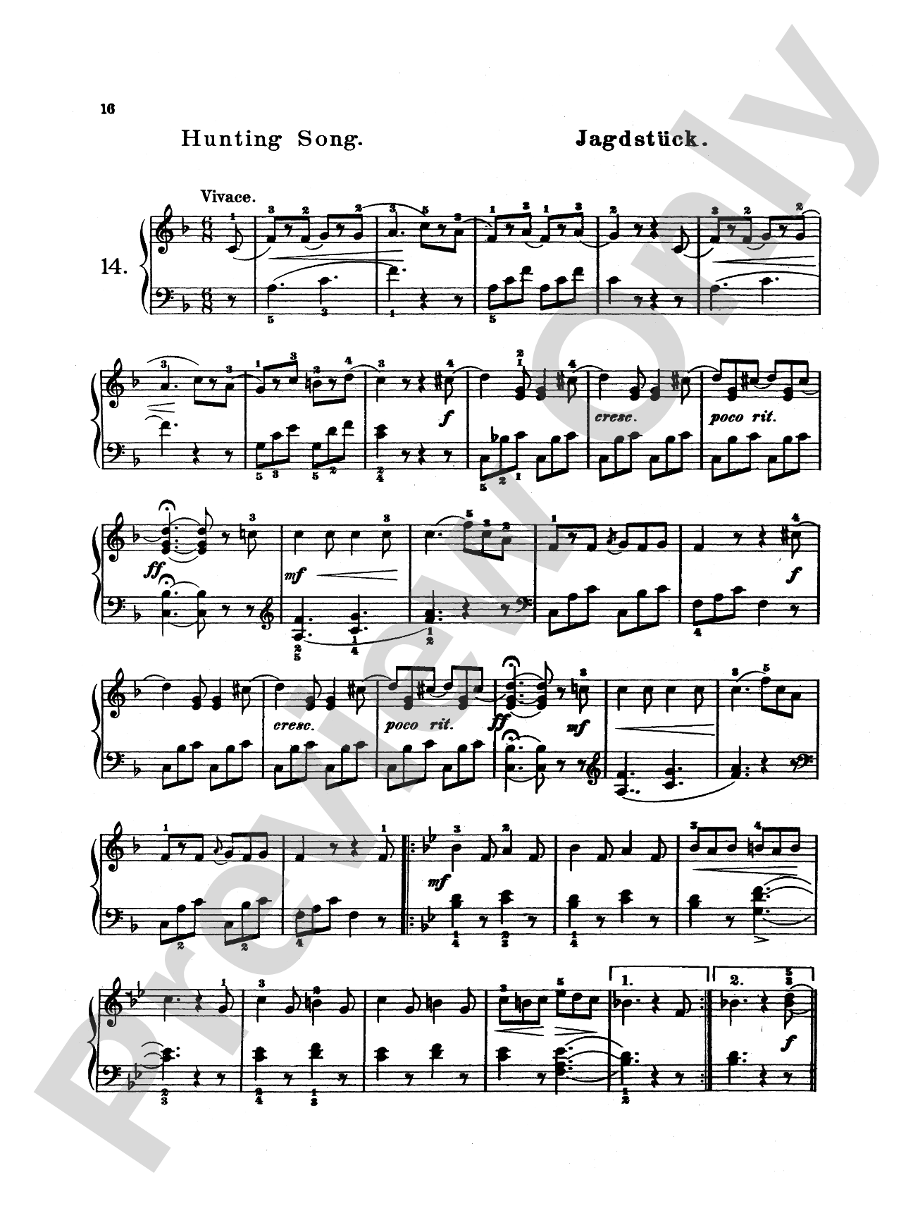 Gurlitt: Album for the Young, Op. 140
