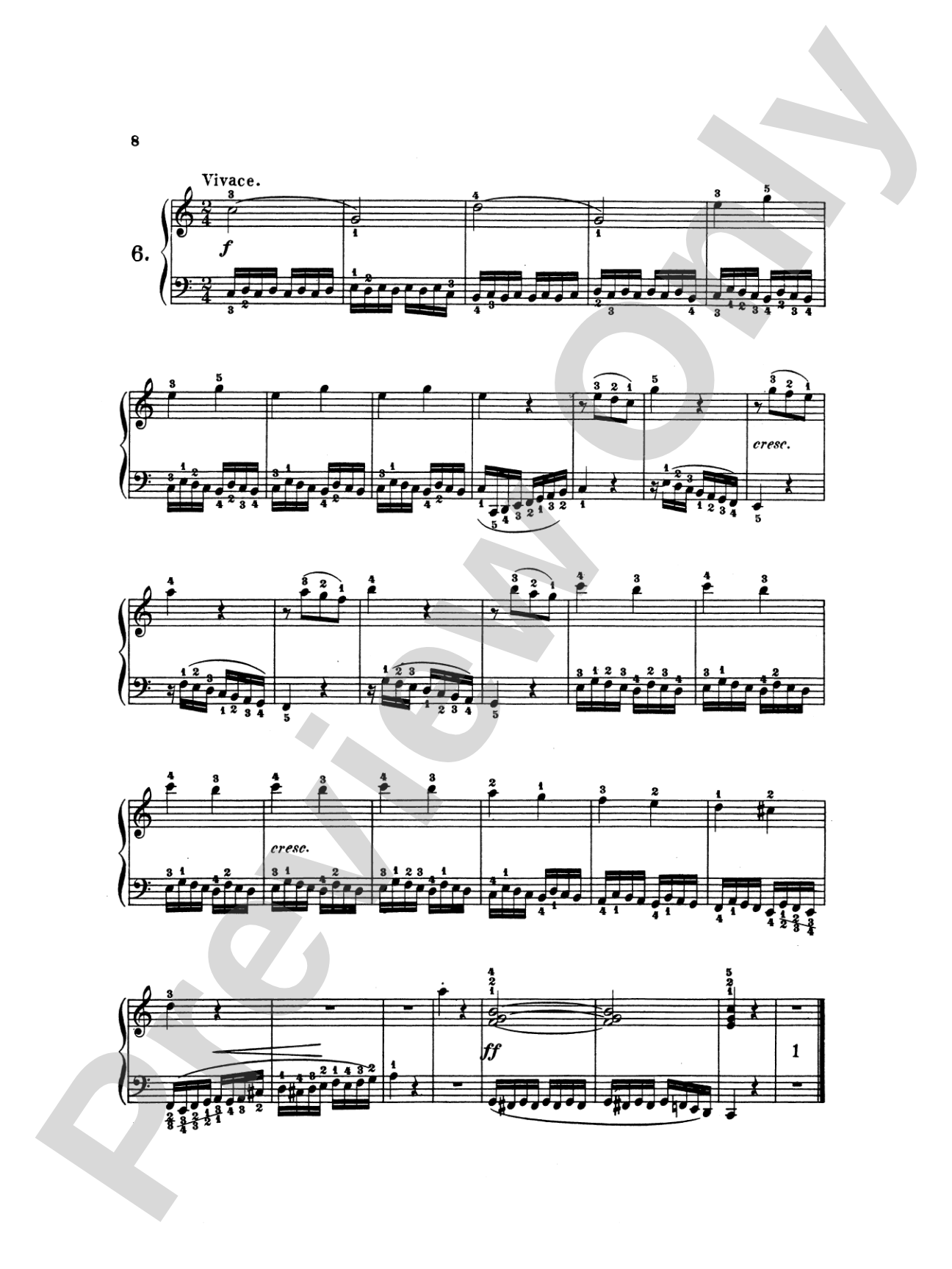 Gurlitt: School of Velocity for Beginners, Op. 141