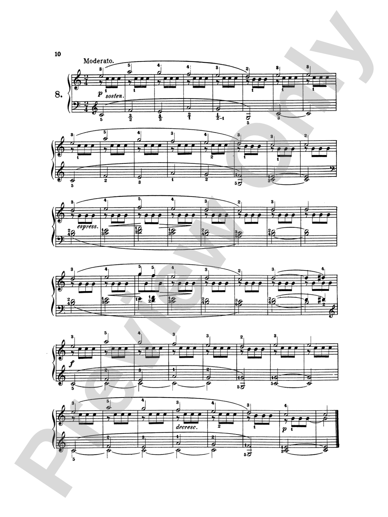 Gurlitt: School of Velocity for Beginners, Op. 141