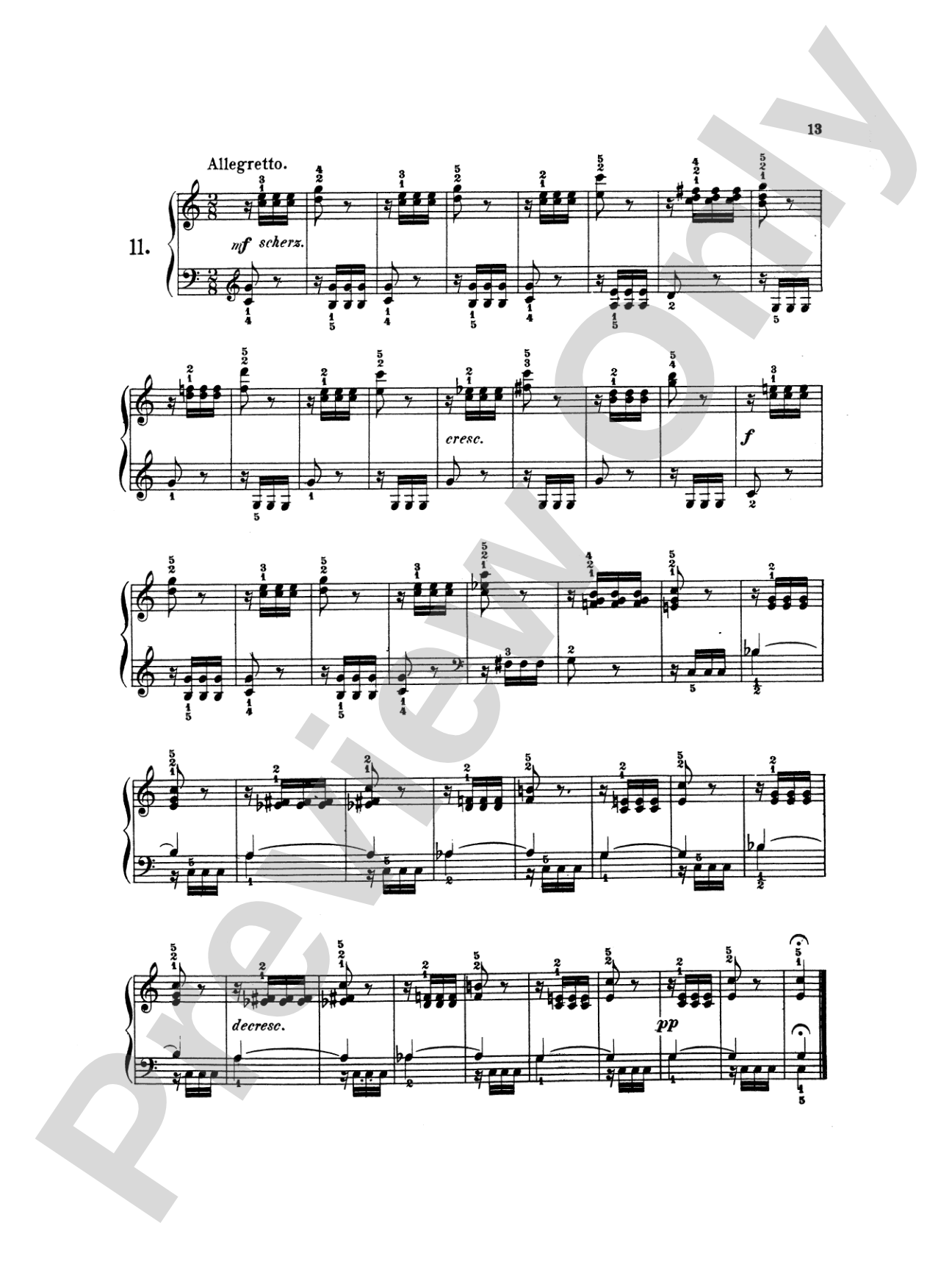 Gurlitt: School of Velocity for Beginners, Op. 141