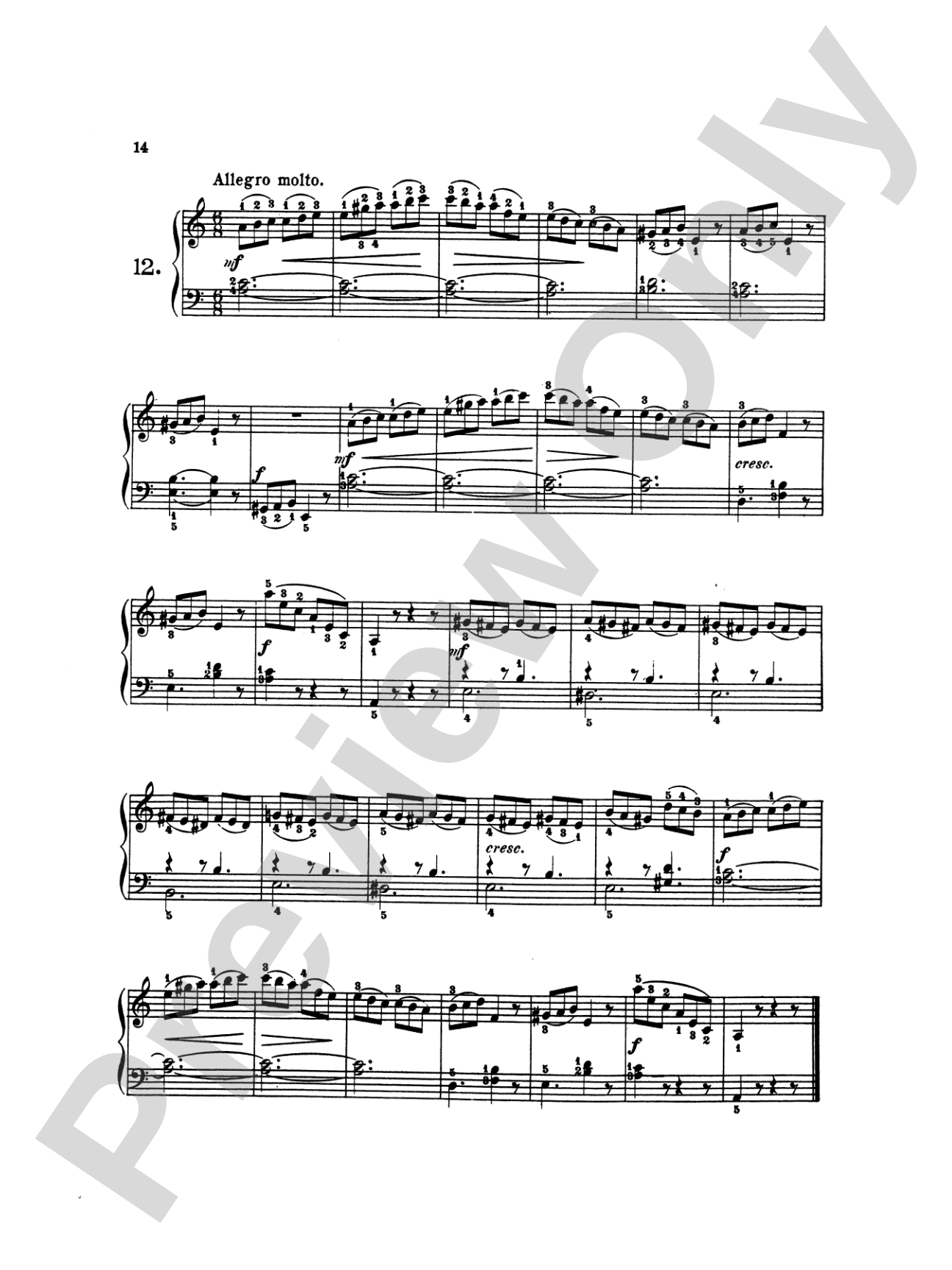 Gurlitt: School of Velocity for Beginners, Op. 141