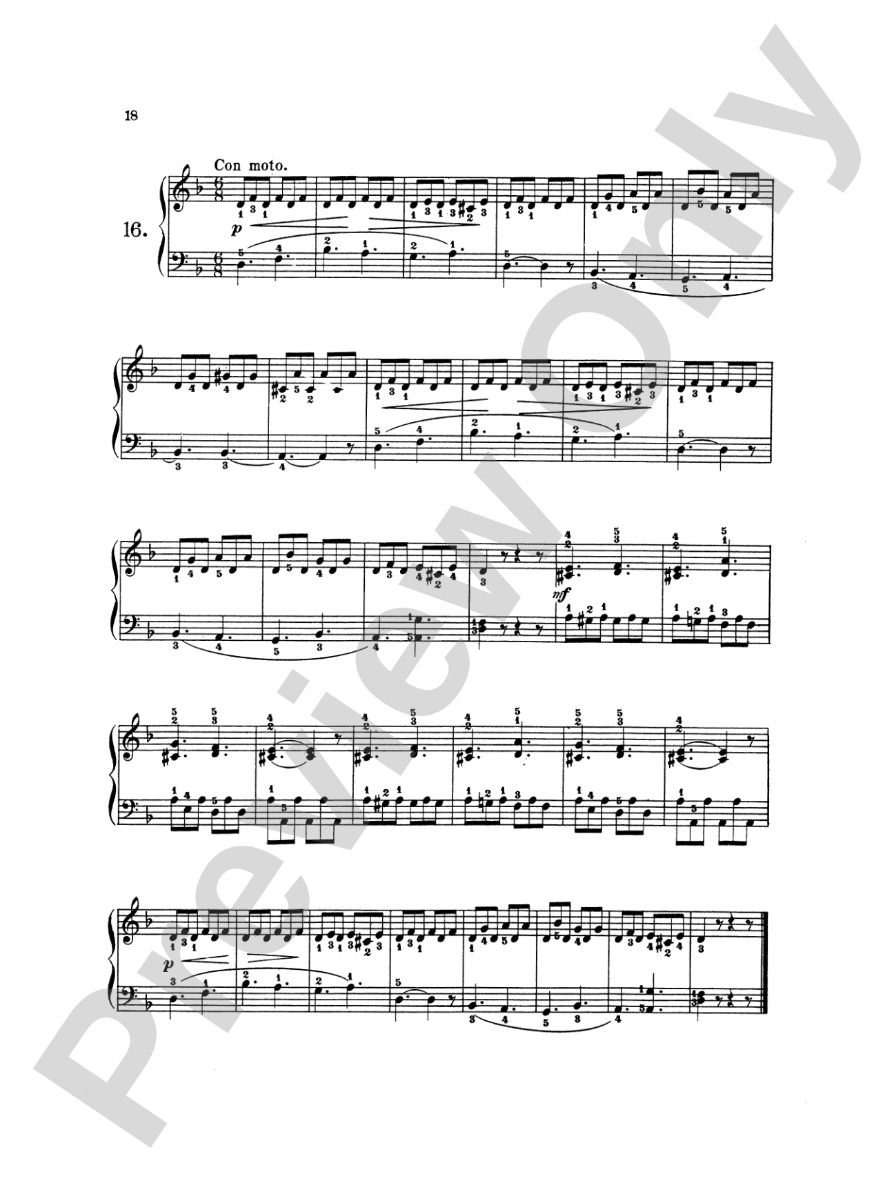 Gurlitt: School of Velocity for Beginners, Op. 141