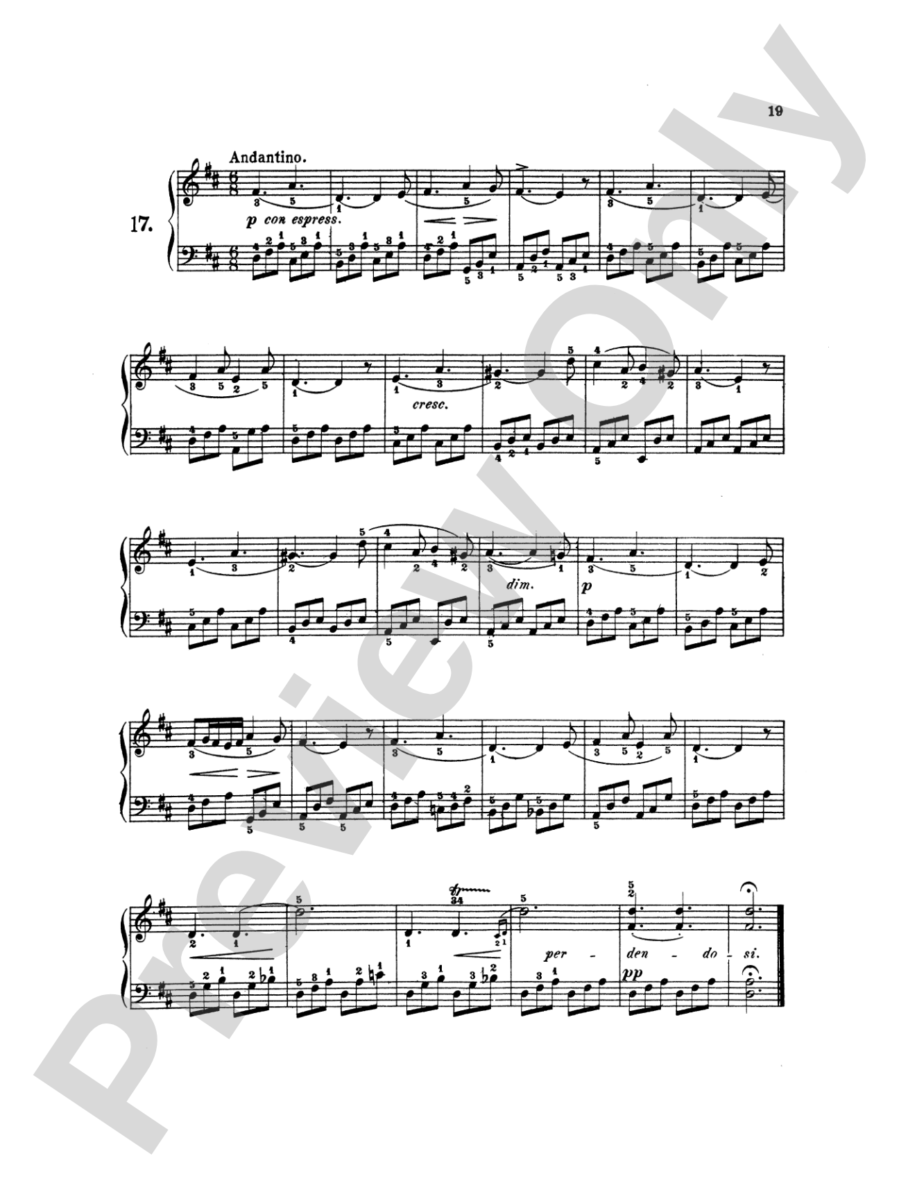 Gurlitt: School of Velocity for Beginners, Op. 141