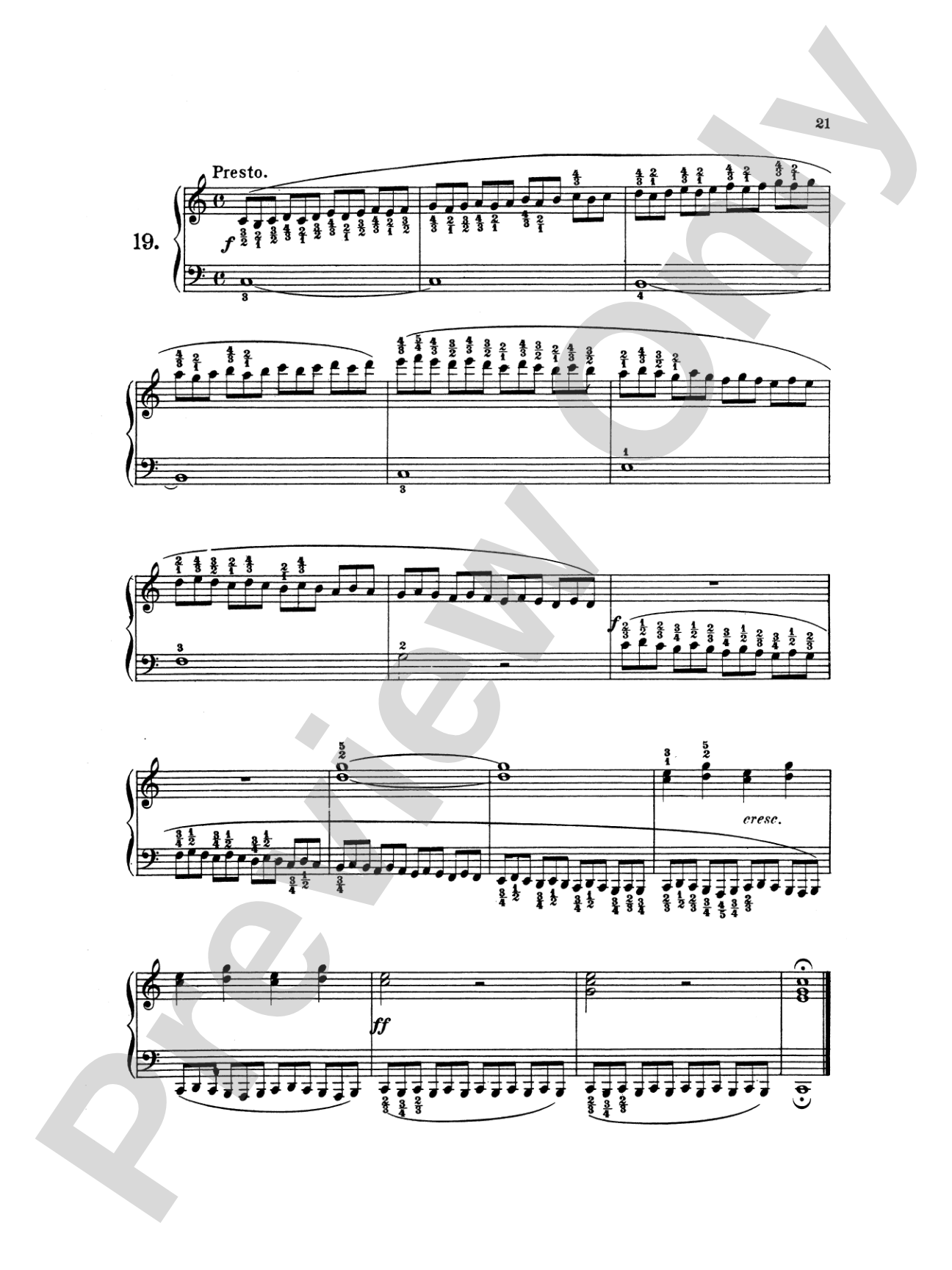 Gurlitt: School of Velocity for Beginners, Op. 141