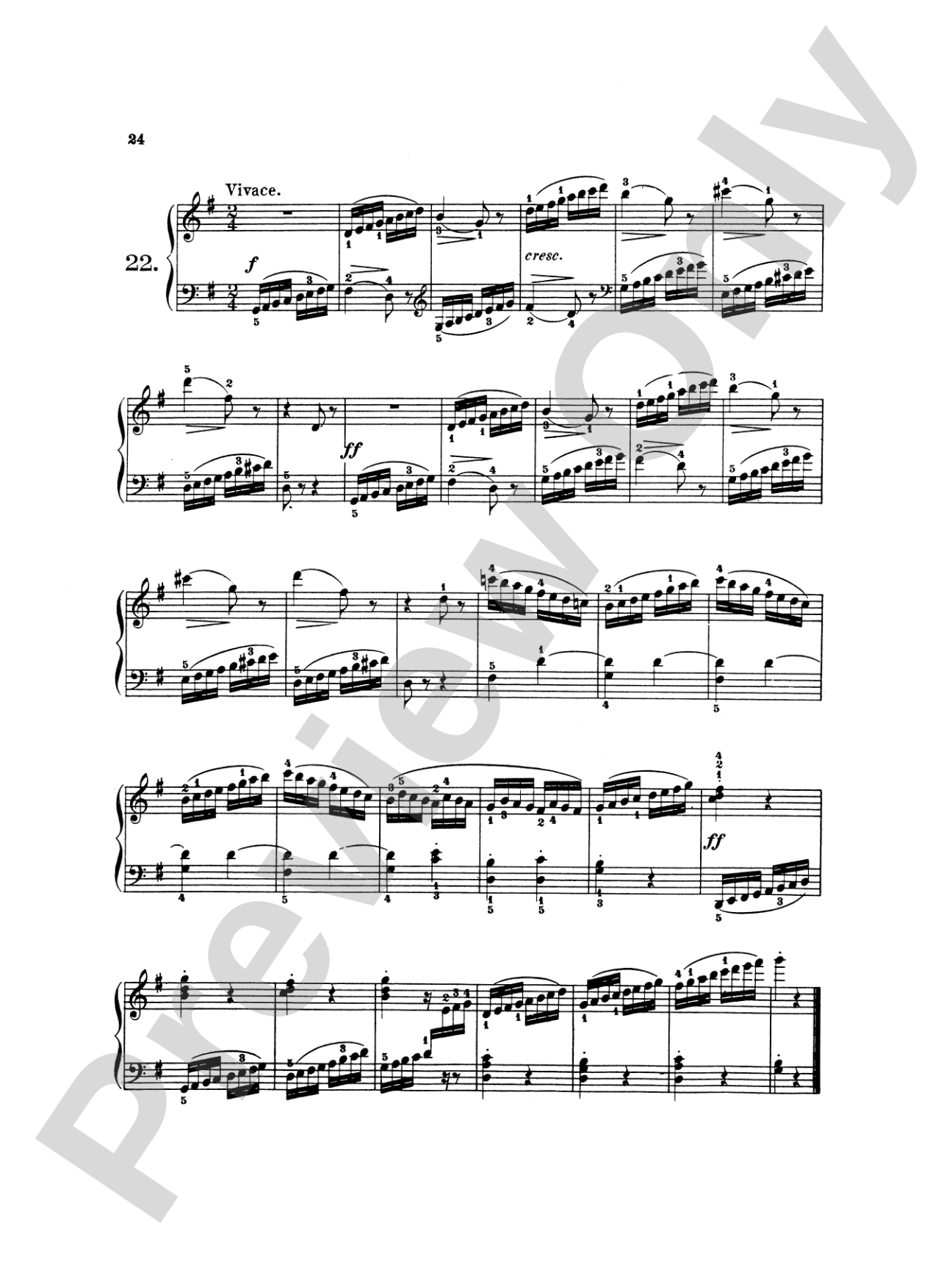Gurlitt: School of Velocity for Beginners, Op. 141