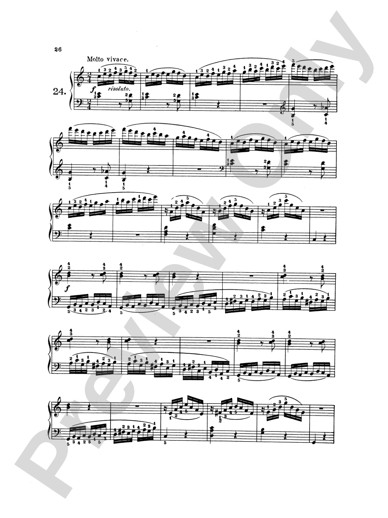 Gurlitt: School of Velocity for Beginners, Op. 141