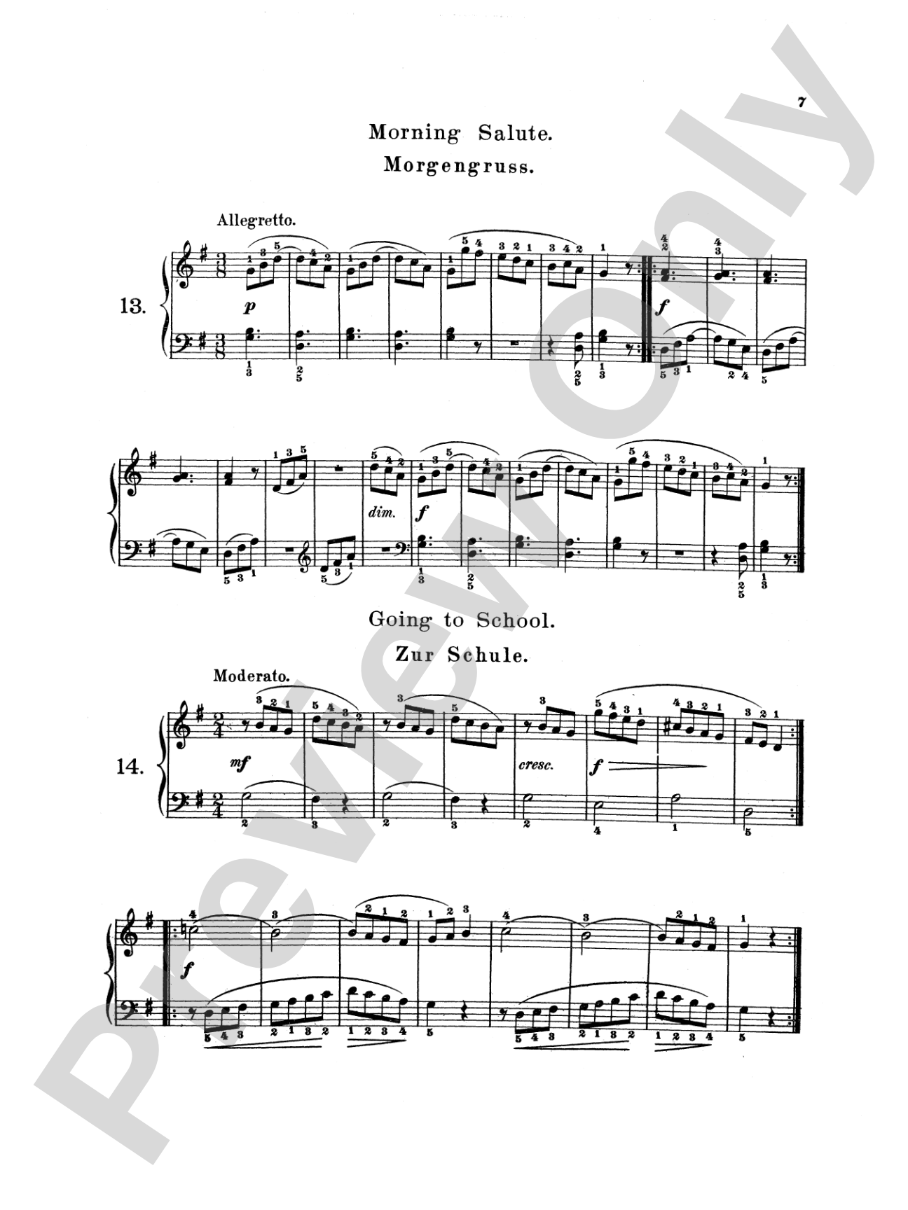 Gurlitt: First Lessons, Op. 117
