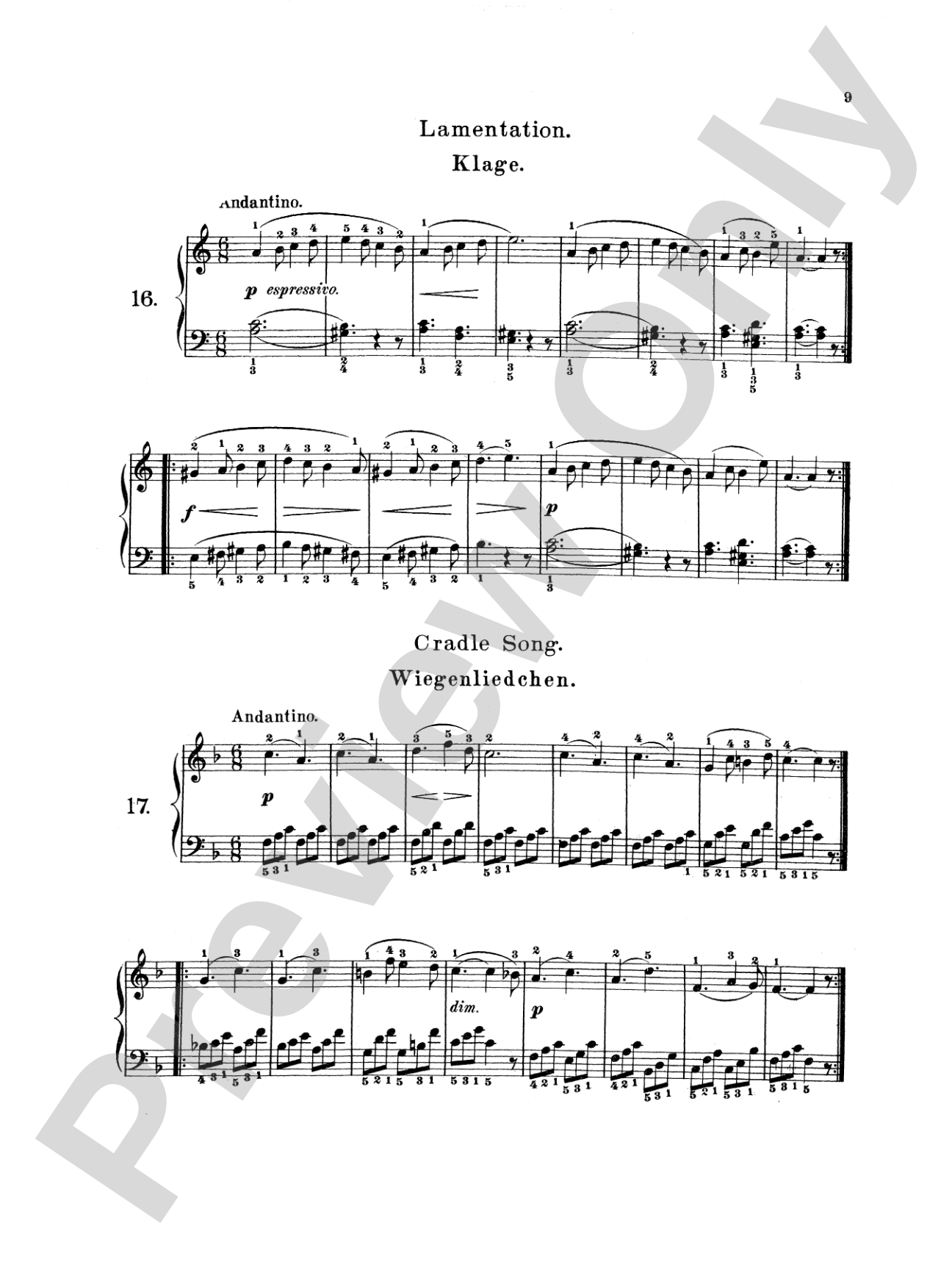 Gurlitt: First Lessons, Op. 117