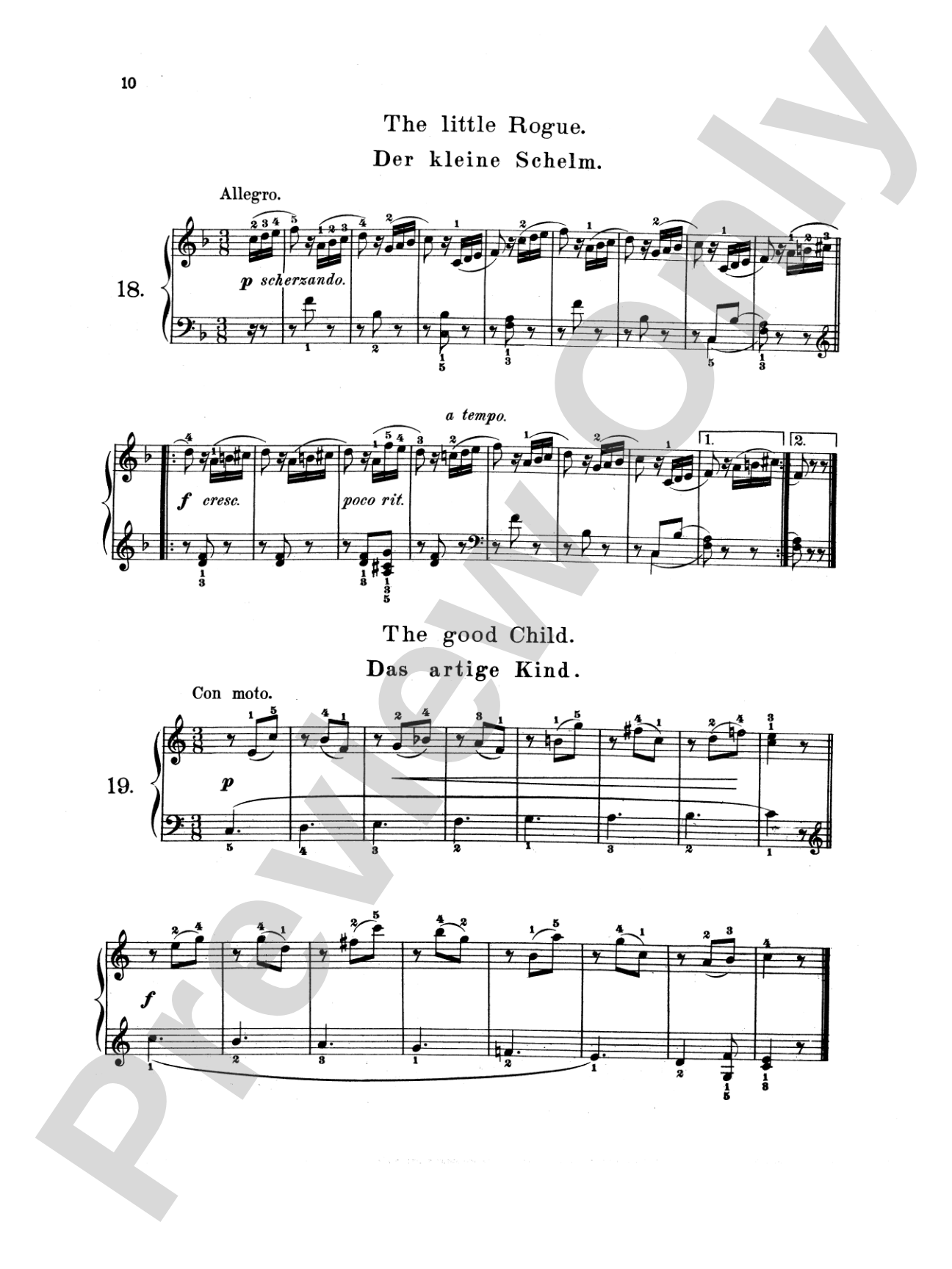 Gurlitt: First Lessons, Op. 117