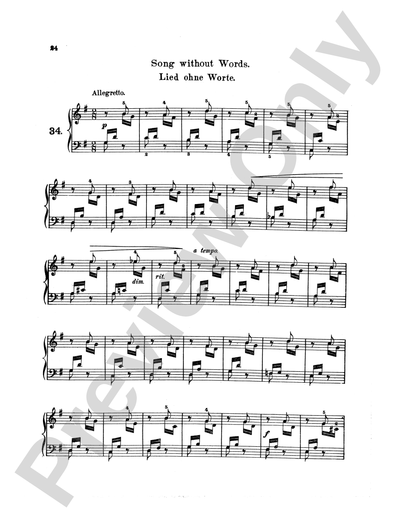 Gurlitt: First Lessons, Op. 117
