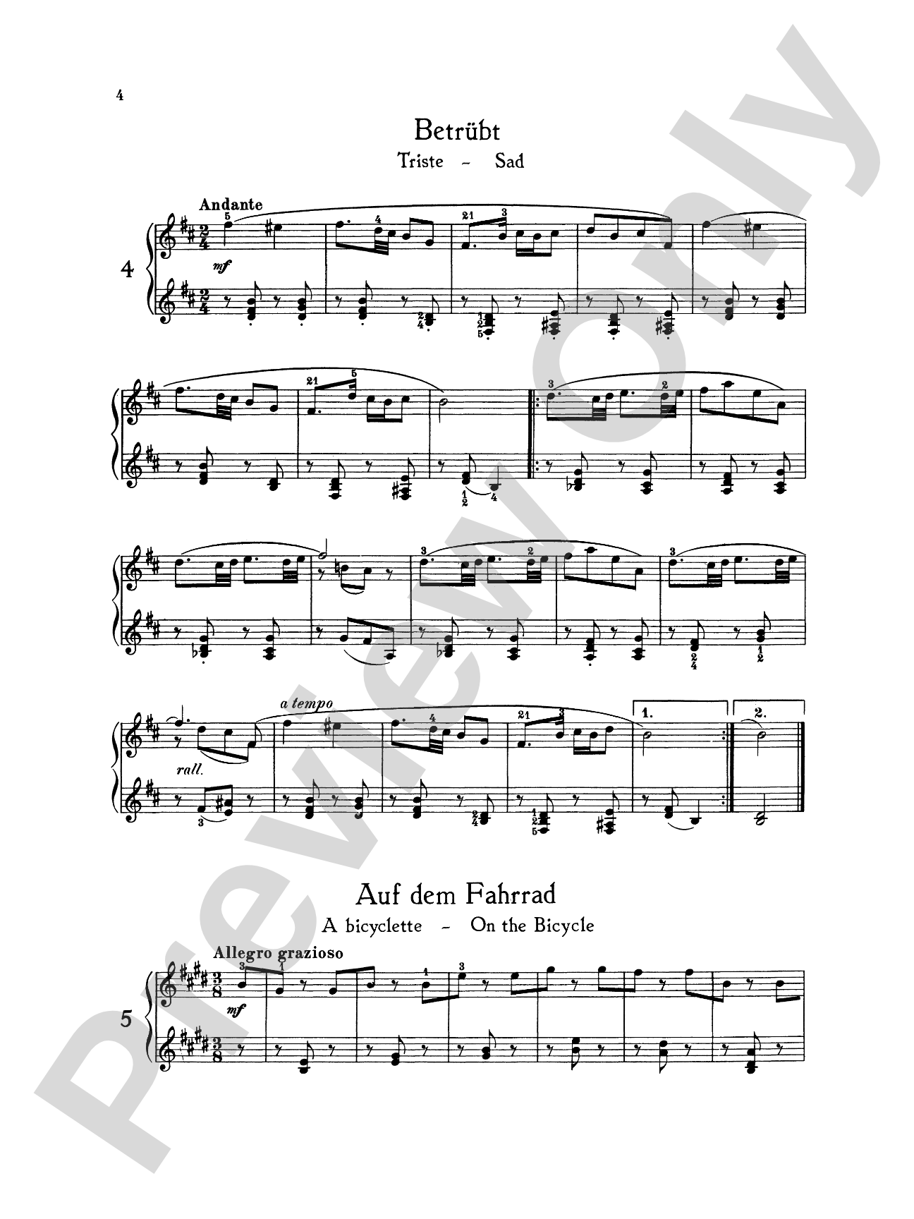 Gretchaninoff: Glass Beads, Op. 123