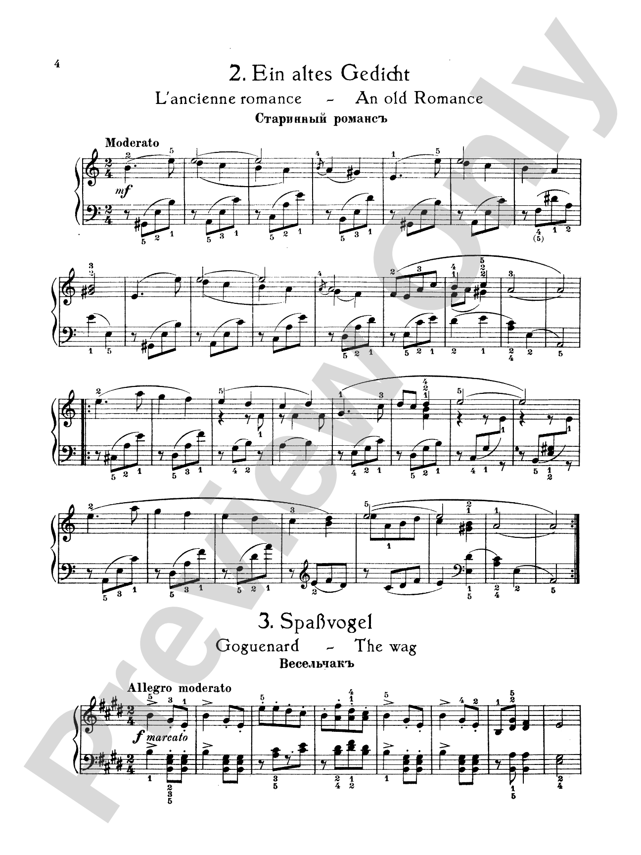 Gretchaninoff: Grandfather's Book, Op. 119