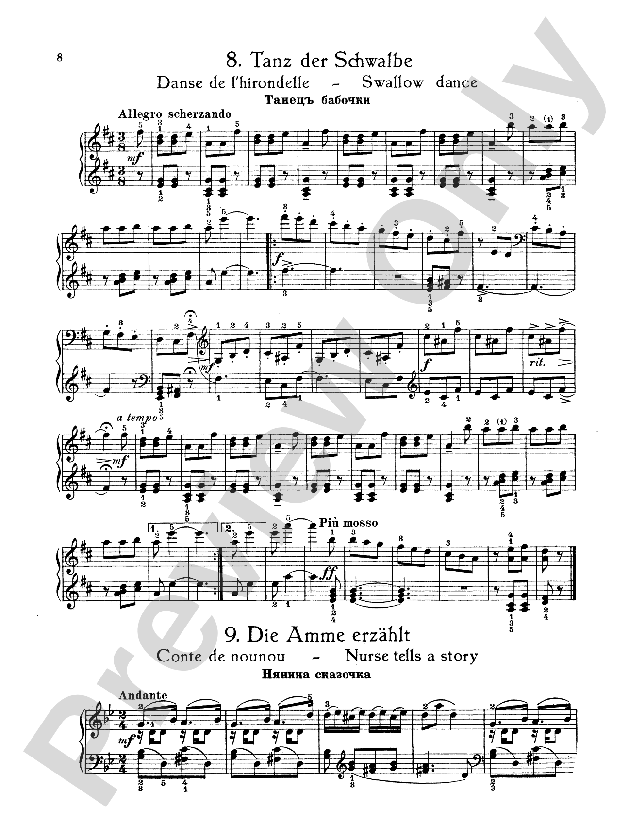 Gretchaninoff: Grandfather's Book, Op. 119