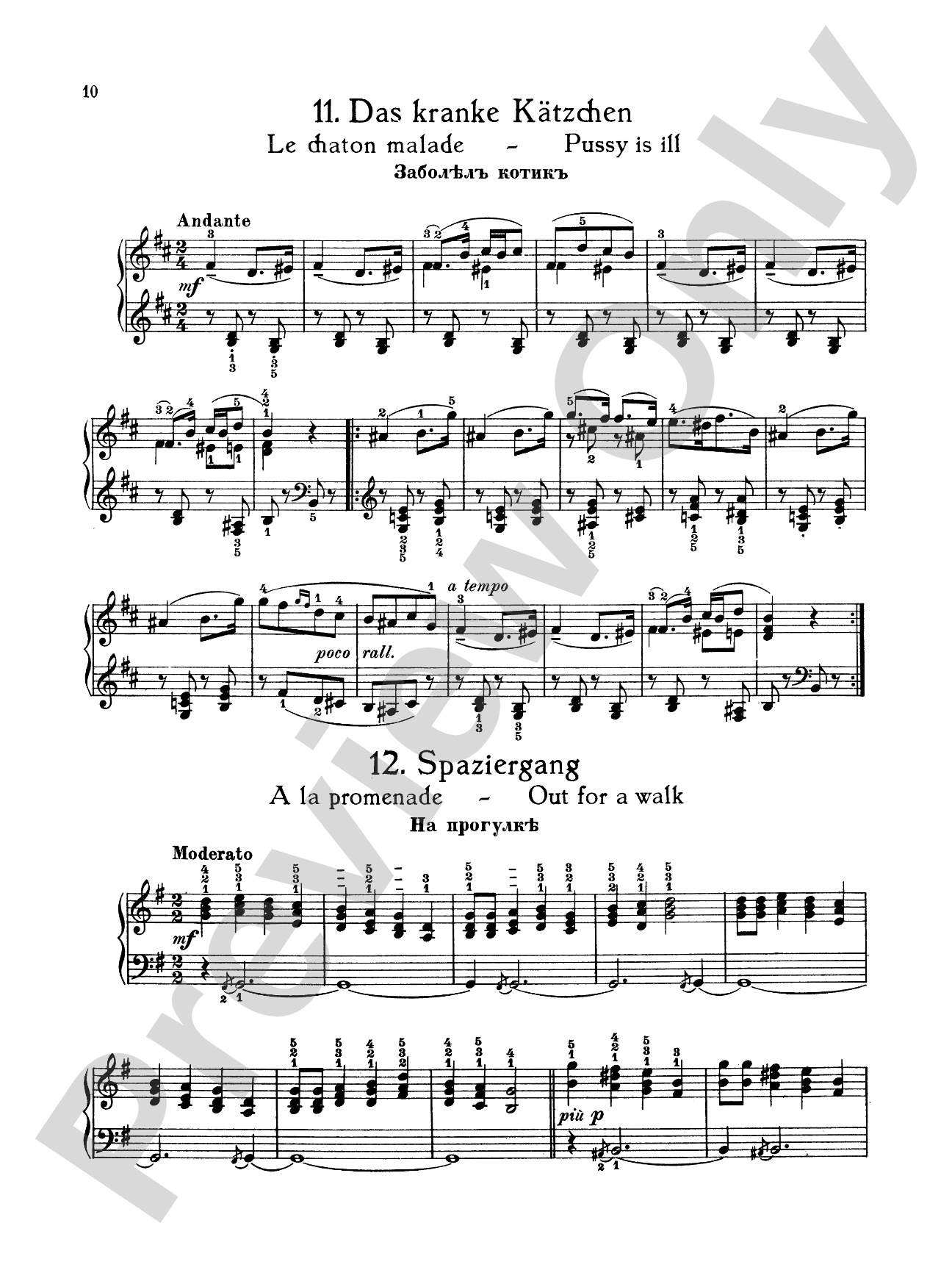 Gretchaninoff: Grandfather's Book, Op. 119