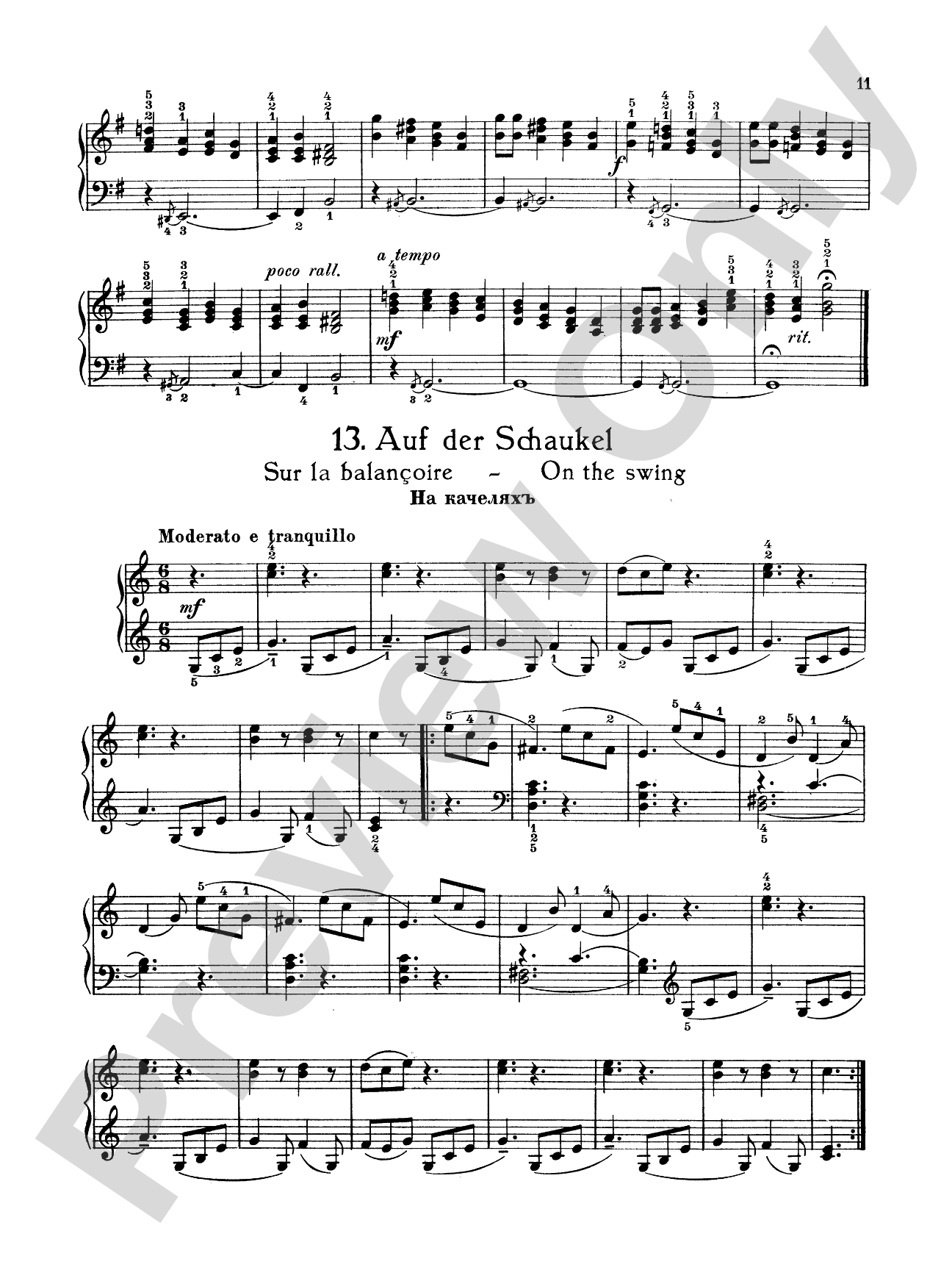 Gretchaninoff: Grandfather's Book, Op. 119