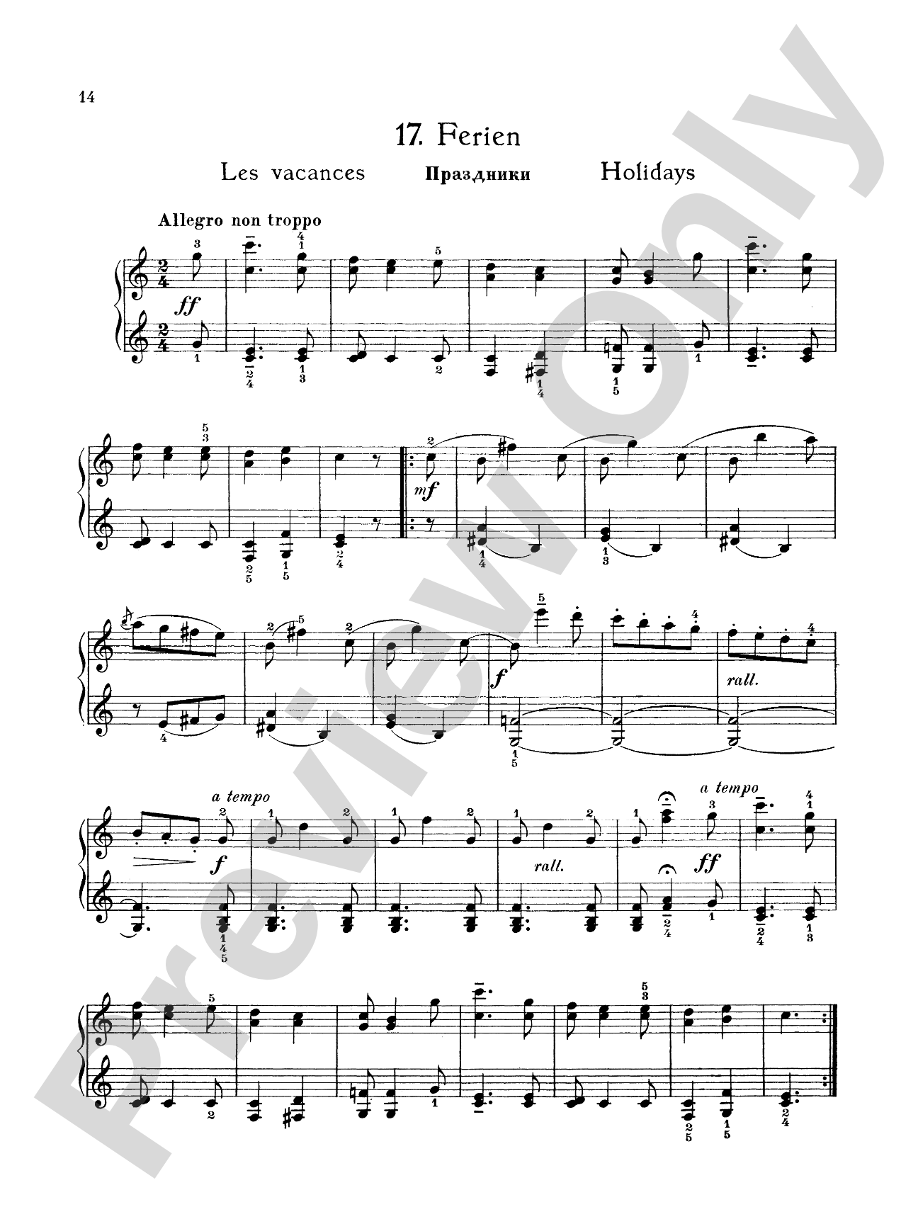 Gretchaninoff: Grandfather's Book, Op. 119