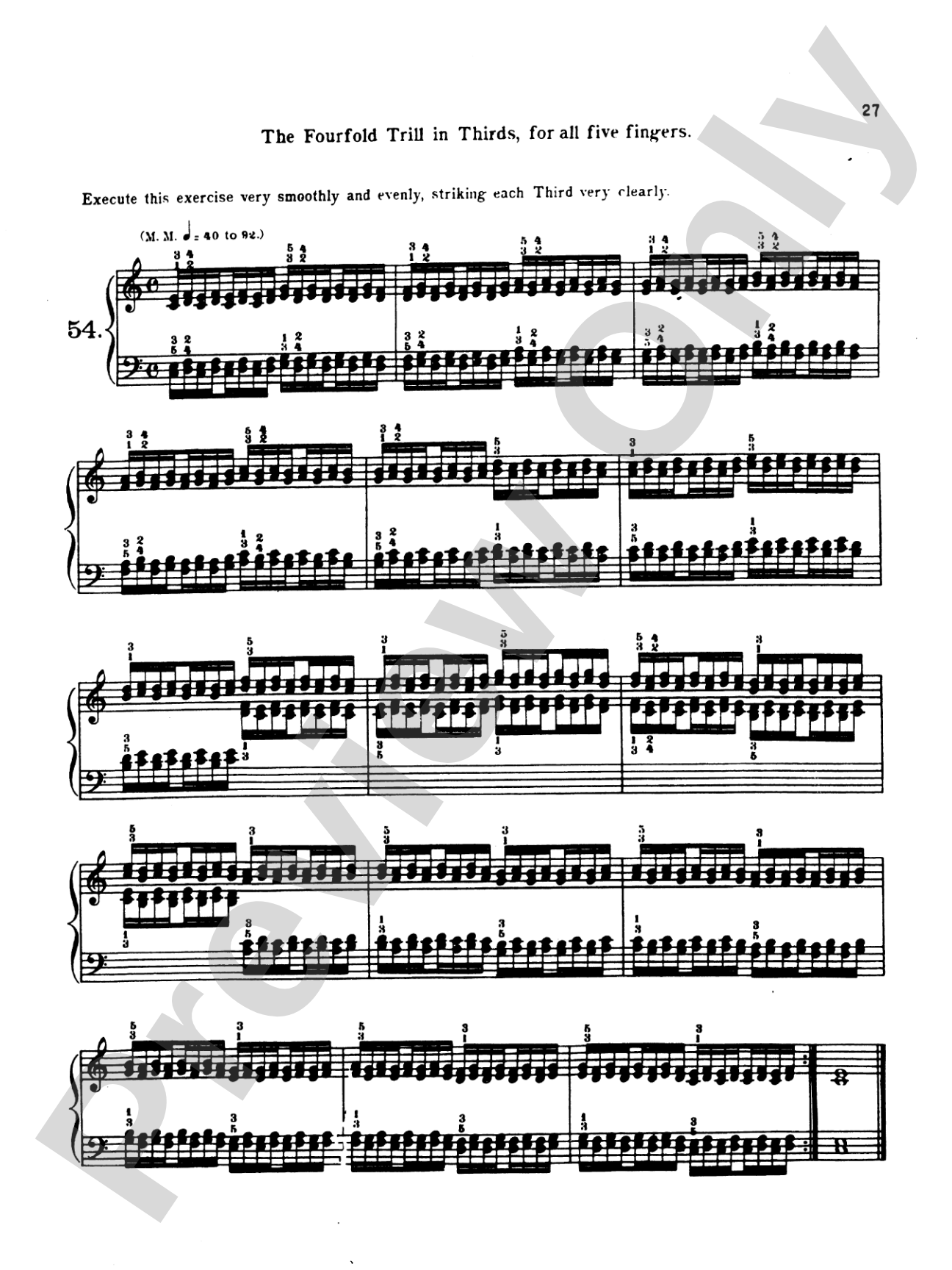 Hanon: The Virtuoso Pianist (Volume III)
