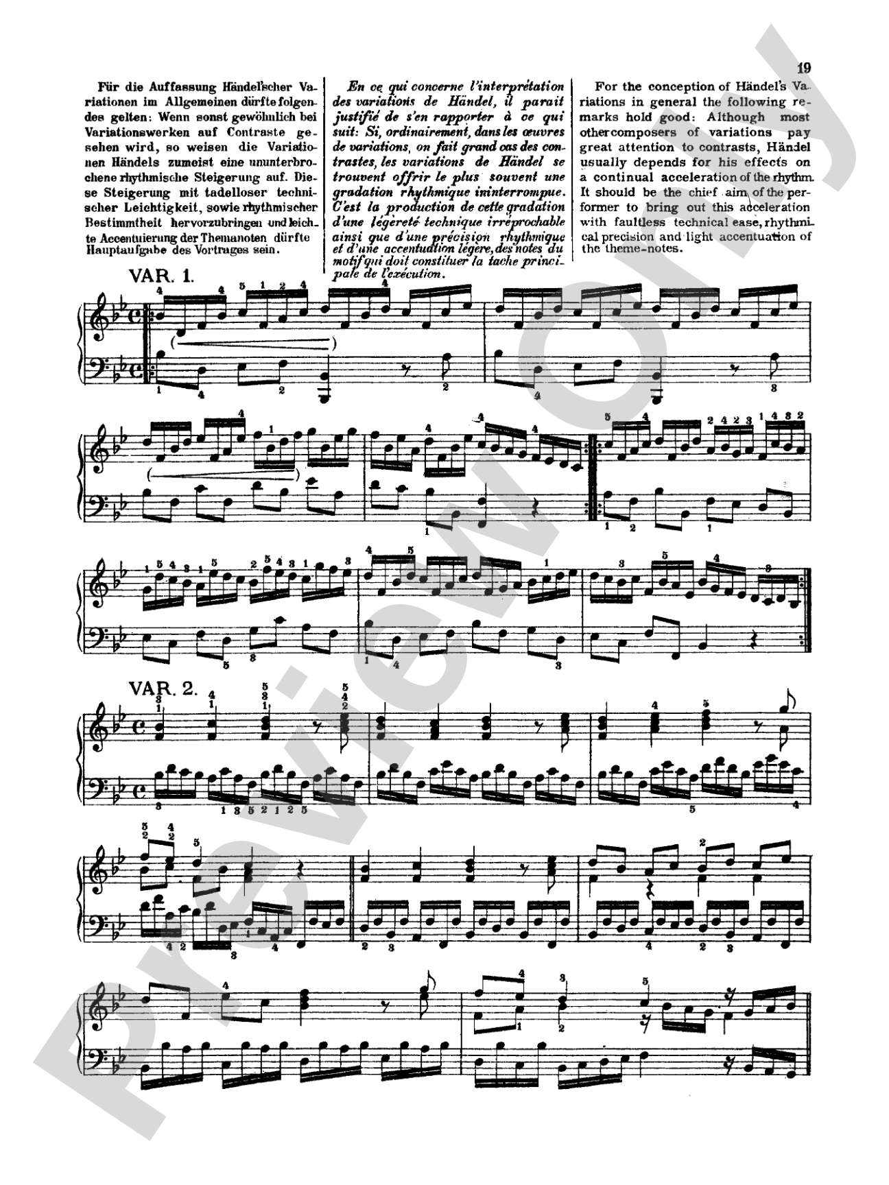 Handel: Suites and Chaconnes (Volume II): Piano Book