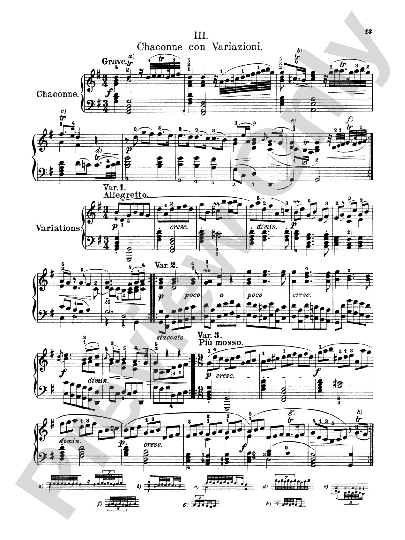 Handel: Lecons and Pieces