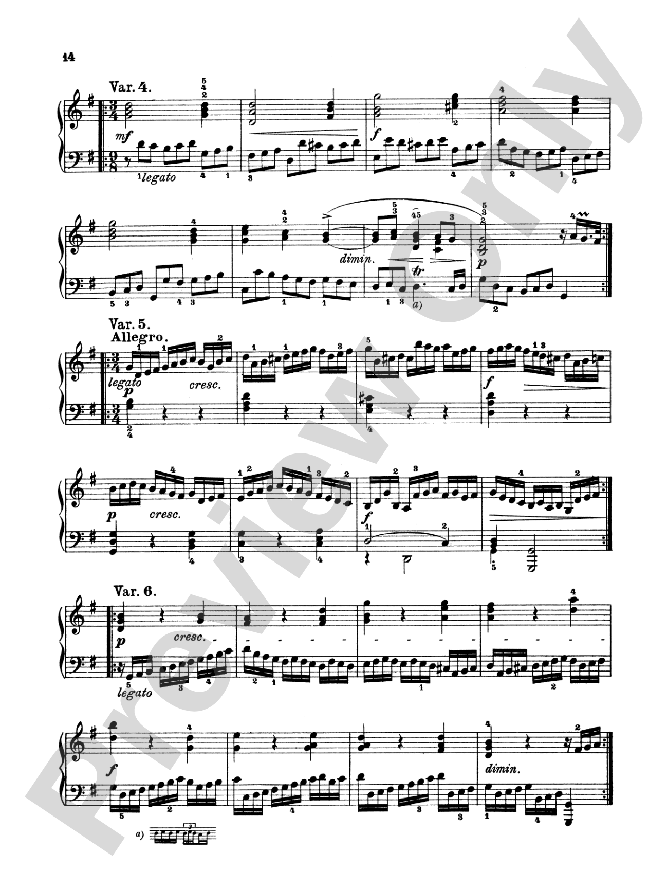 Handel: Lecons and Pieces