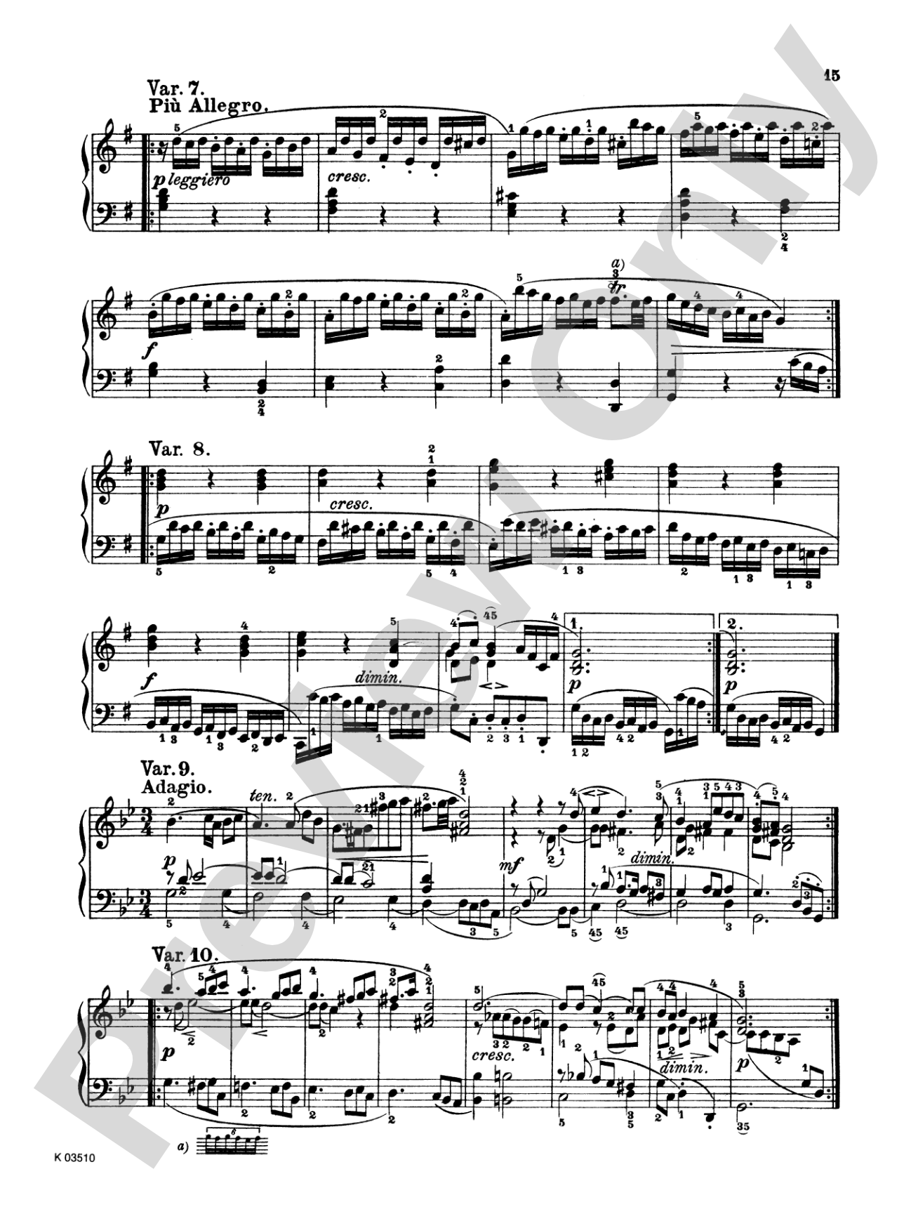 Handel: Lecons and Pieces