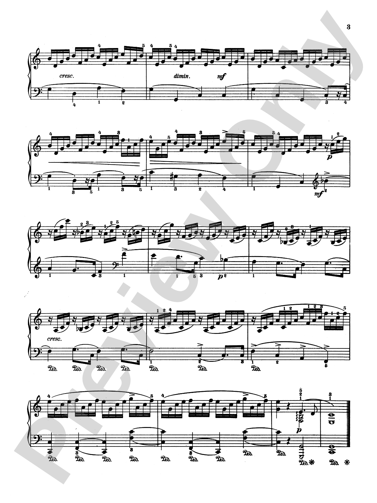 Heller: Twenty-five Melodious Studies, Op. 45: Piano Book