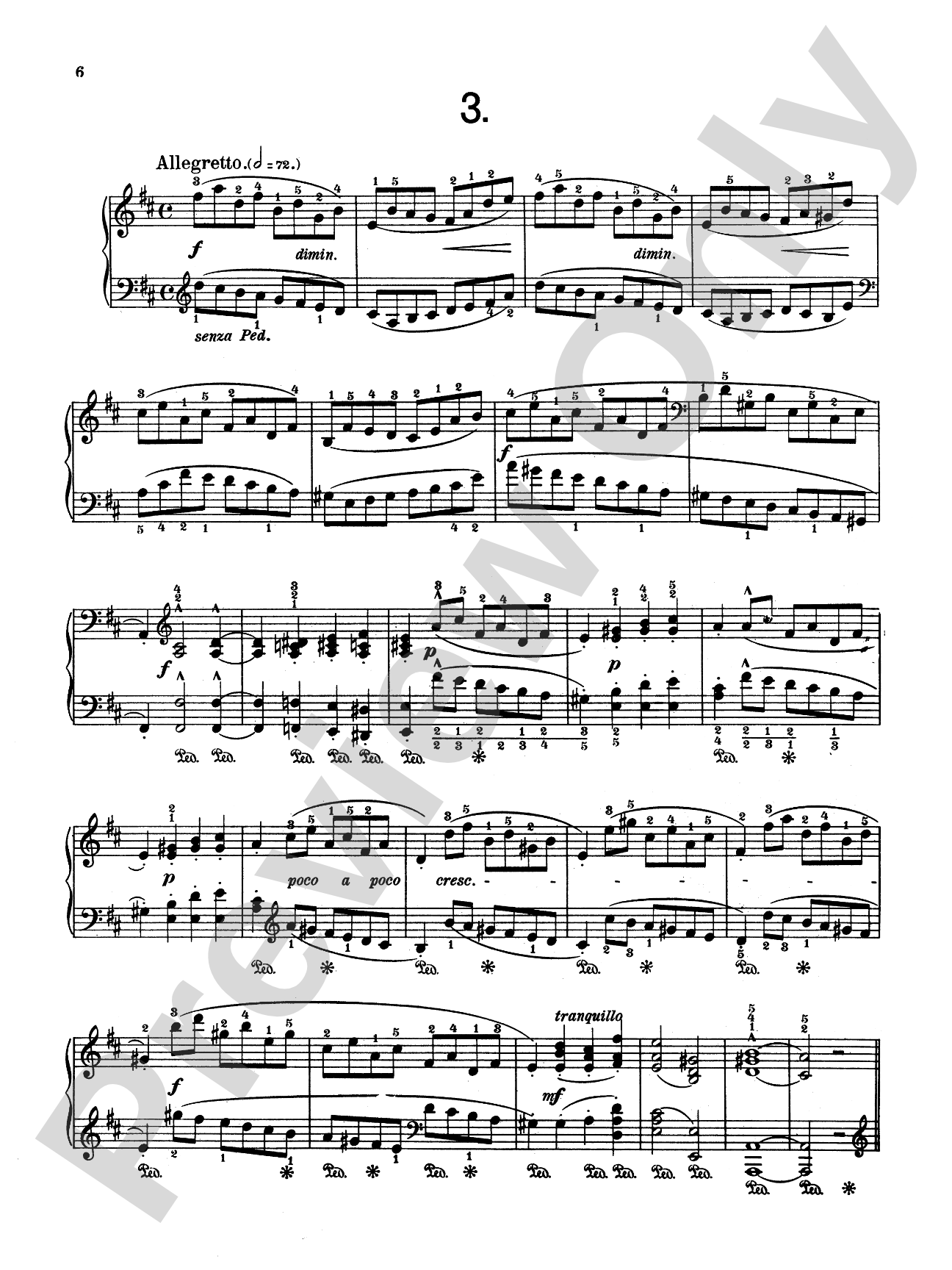 Heller: Twenty-five Melodious Studies, Op. 45