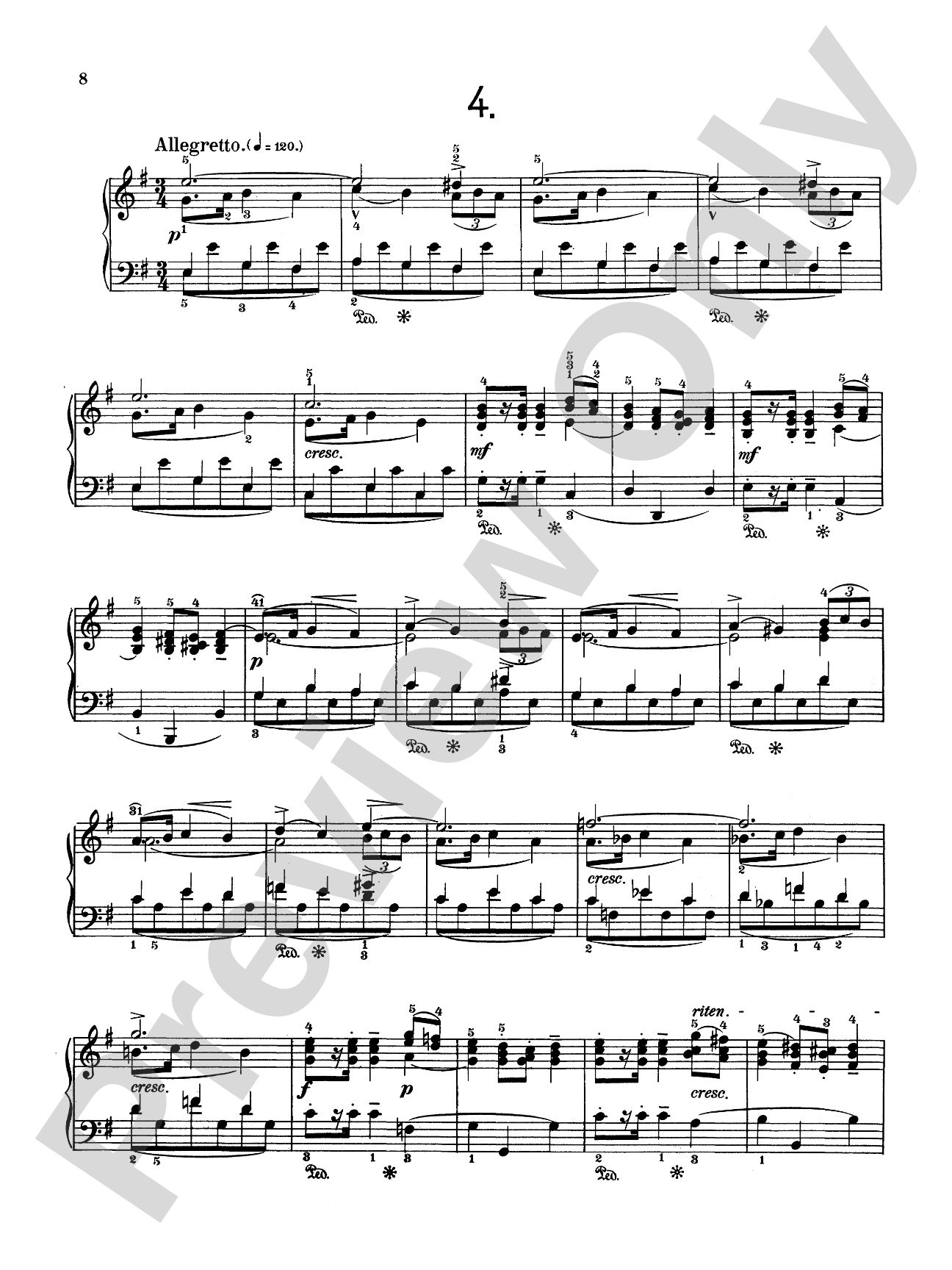 Heller: Twenty-five Melodious Studies, Op. 45