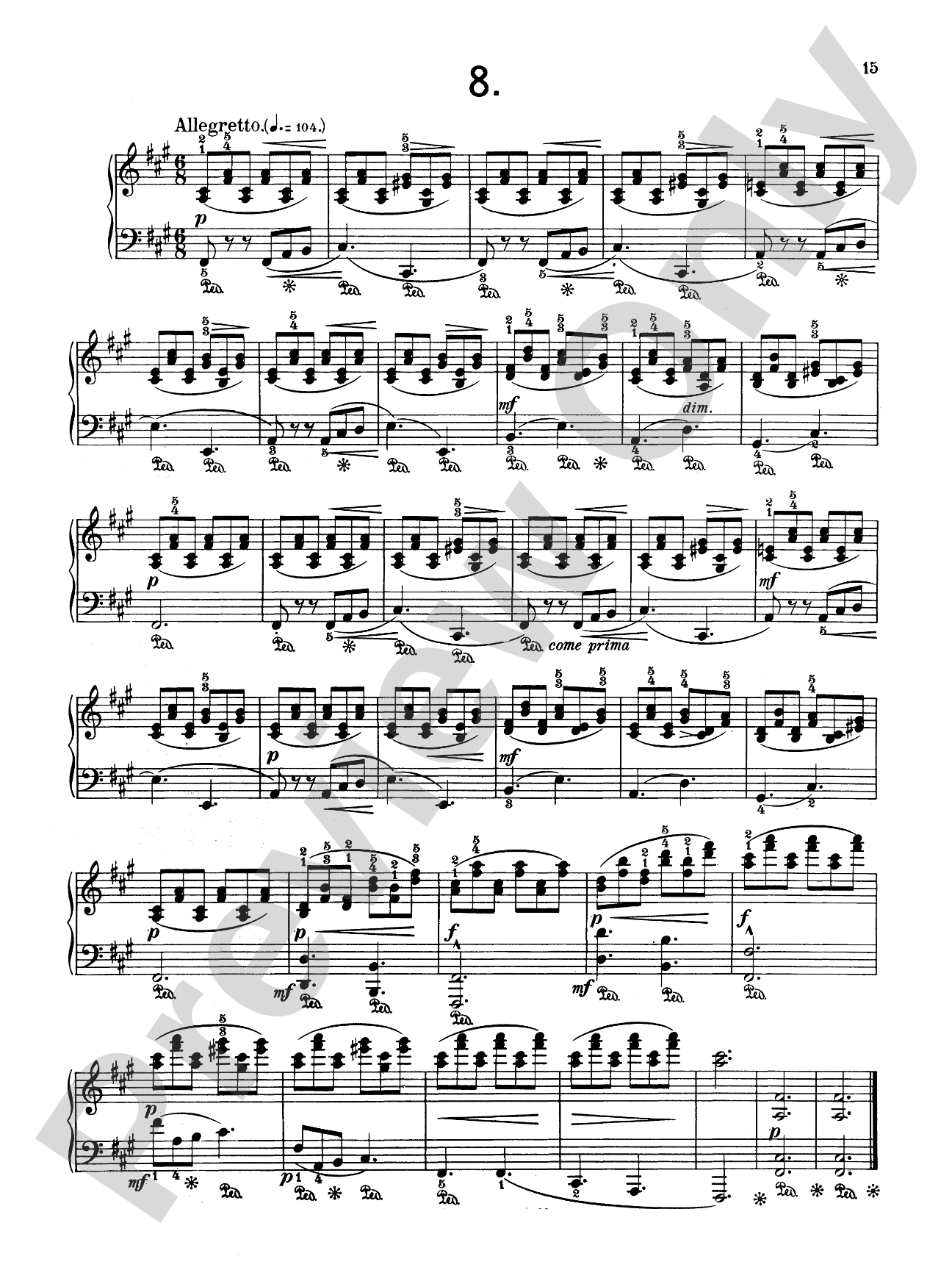 Heller: Twenty-five Melodious Studies, Op. 45