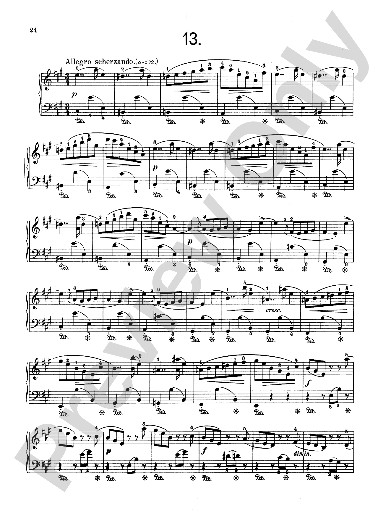 Heller: Twenty-five Melodious Studies, Op. 45
