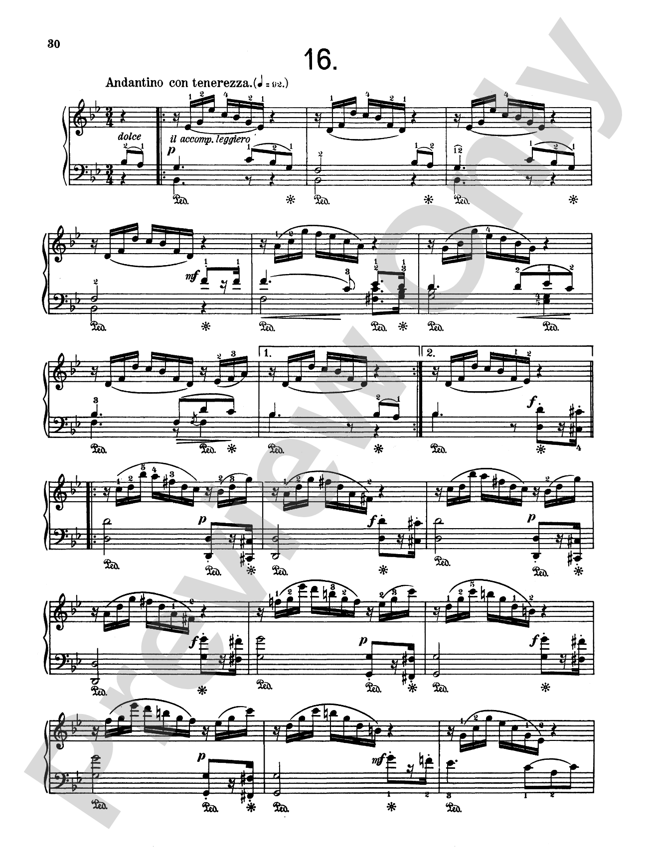 Heller: Twenty-five Melodious Studies, Op. 45