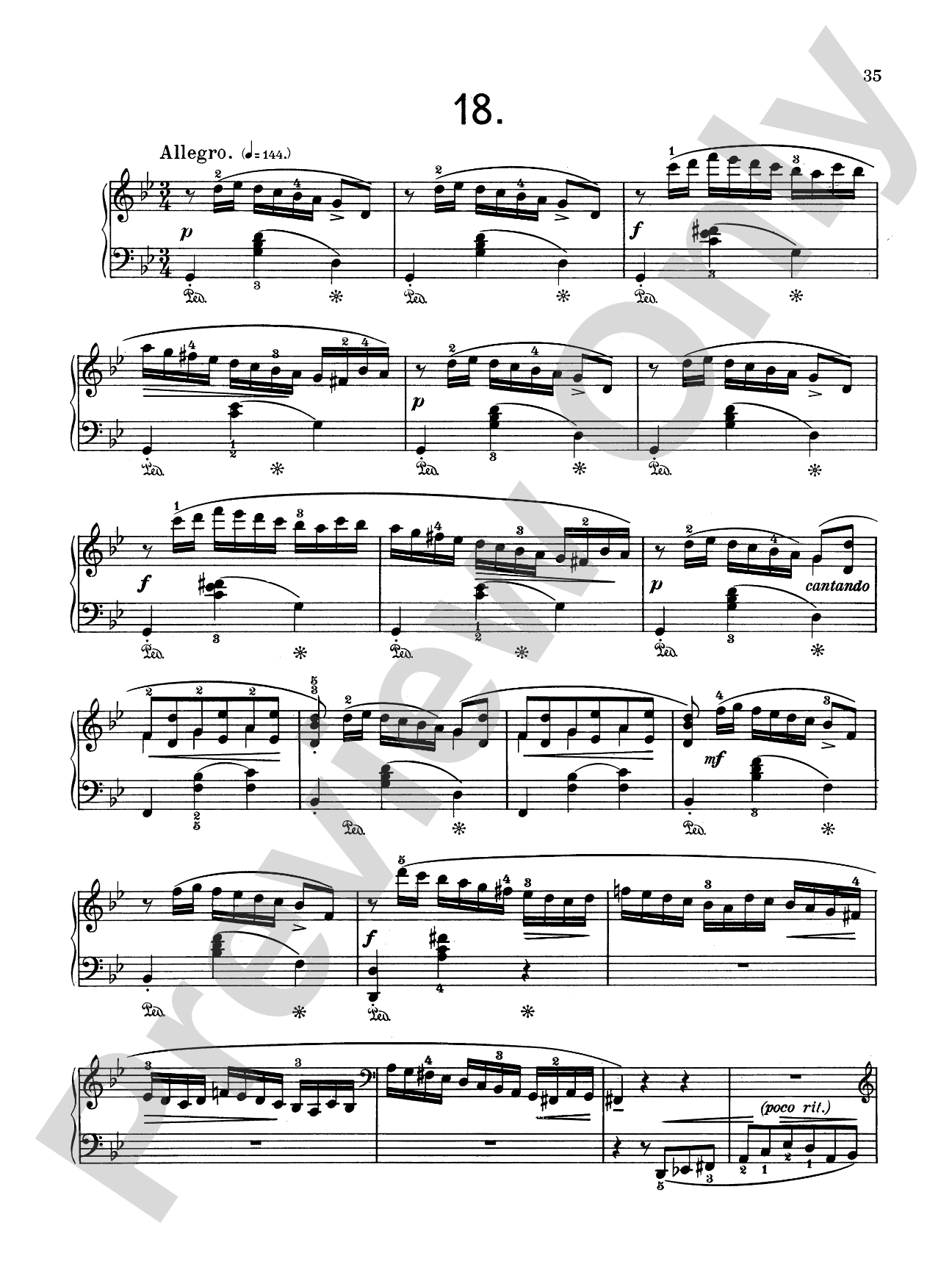 Heller: Twenty-five Melodious Studies, Op. 45