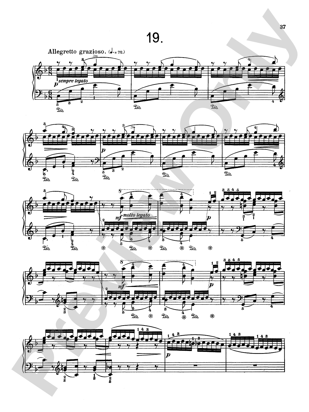 Heller: Twenty-five Melodious Studies, Op. 45