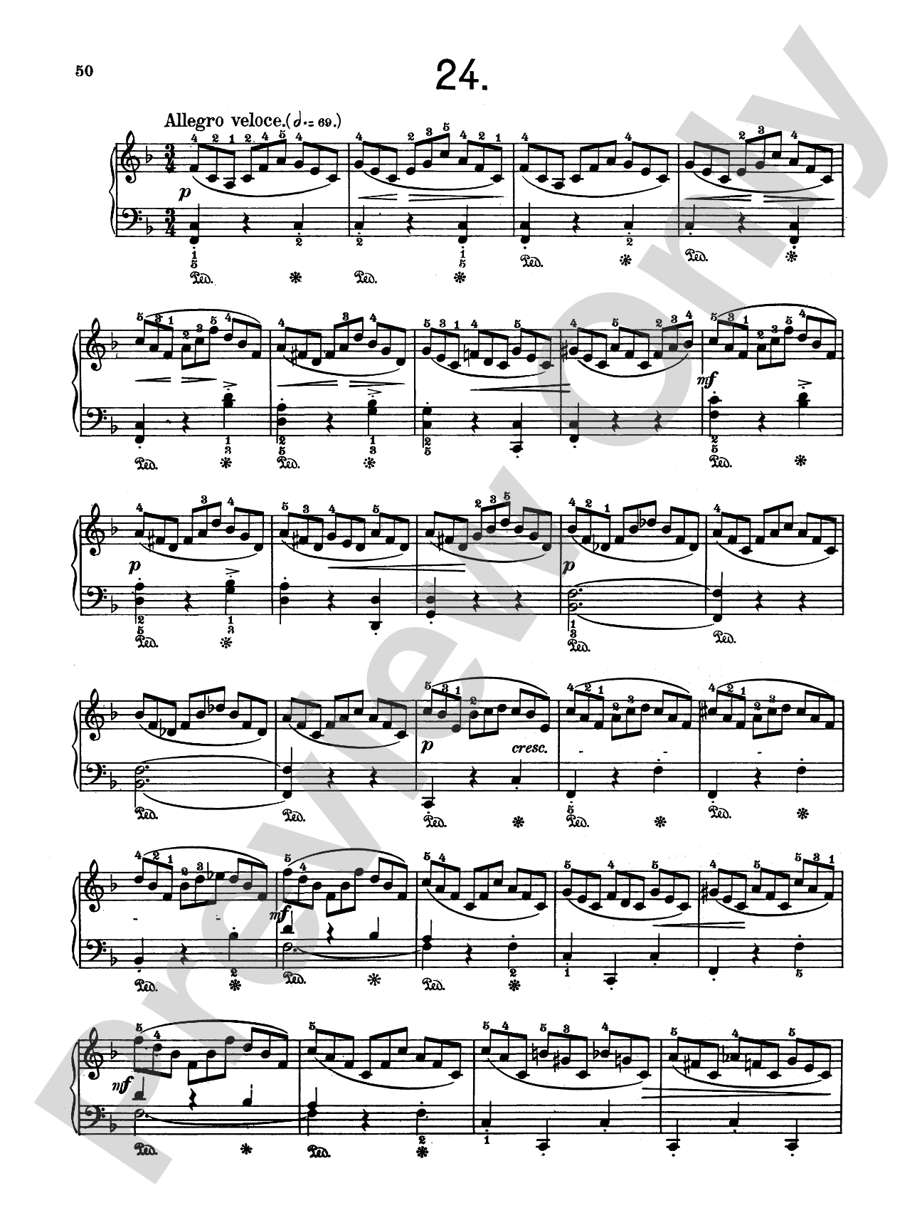 Heller: Twenty-five Melodious Studies, Op. 45