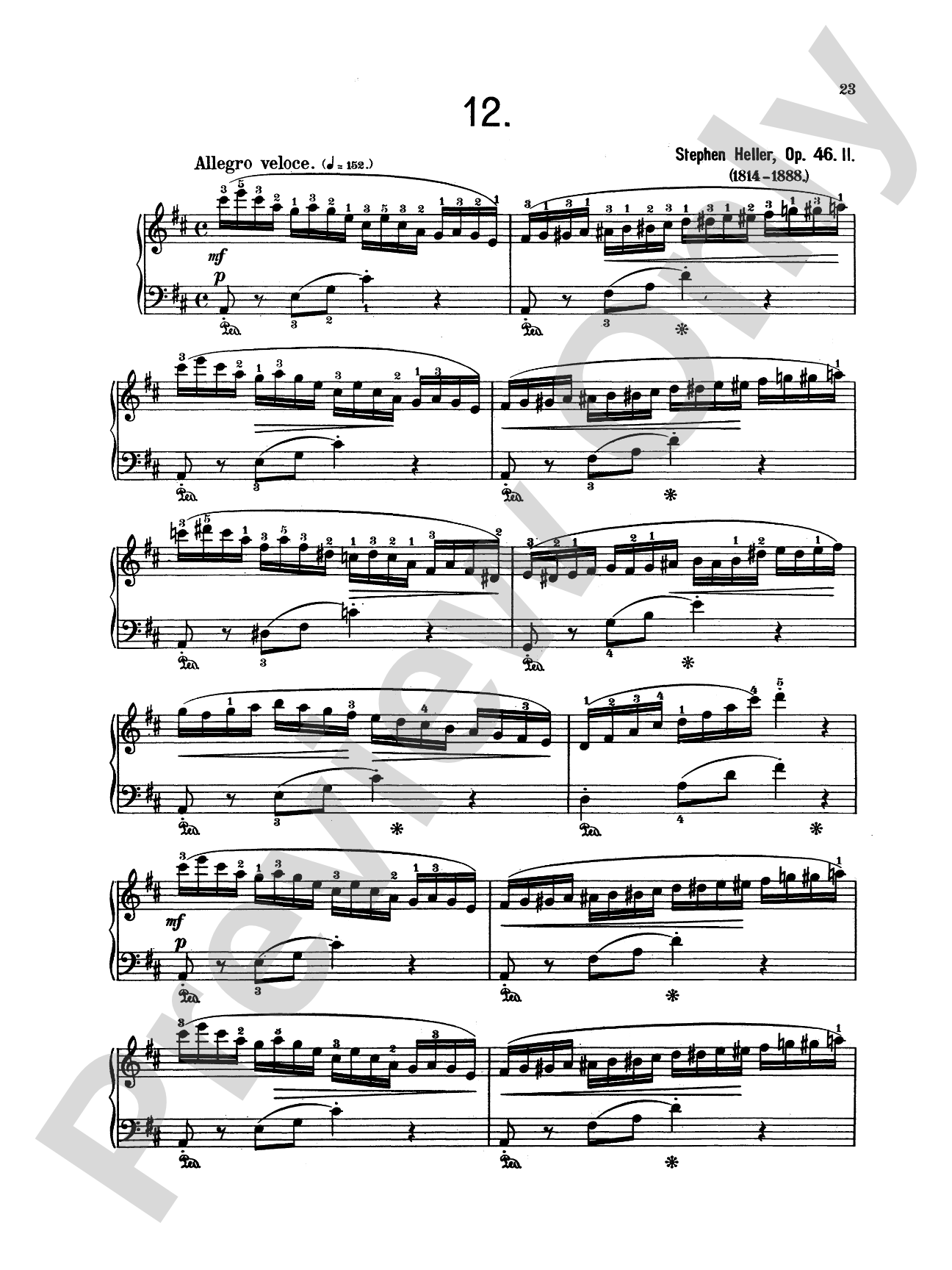 Heller: Studies, Op. 46