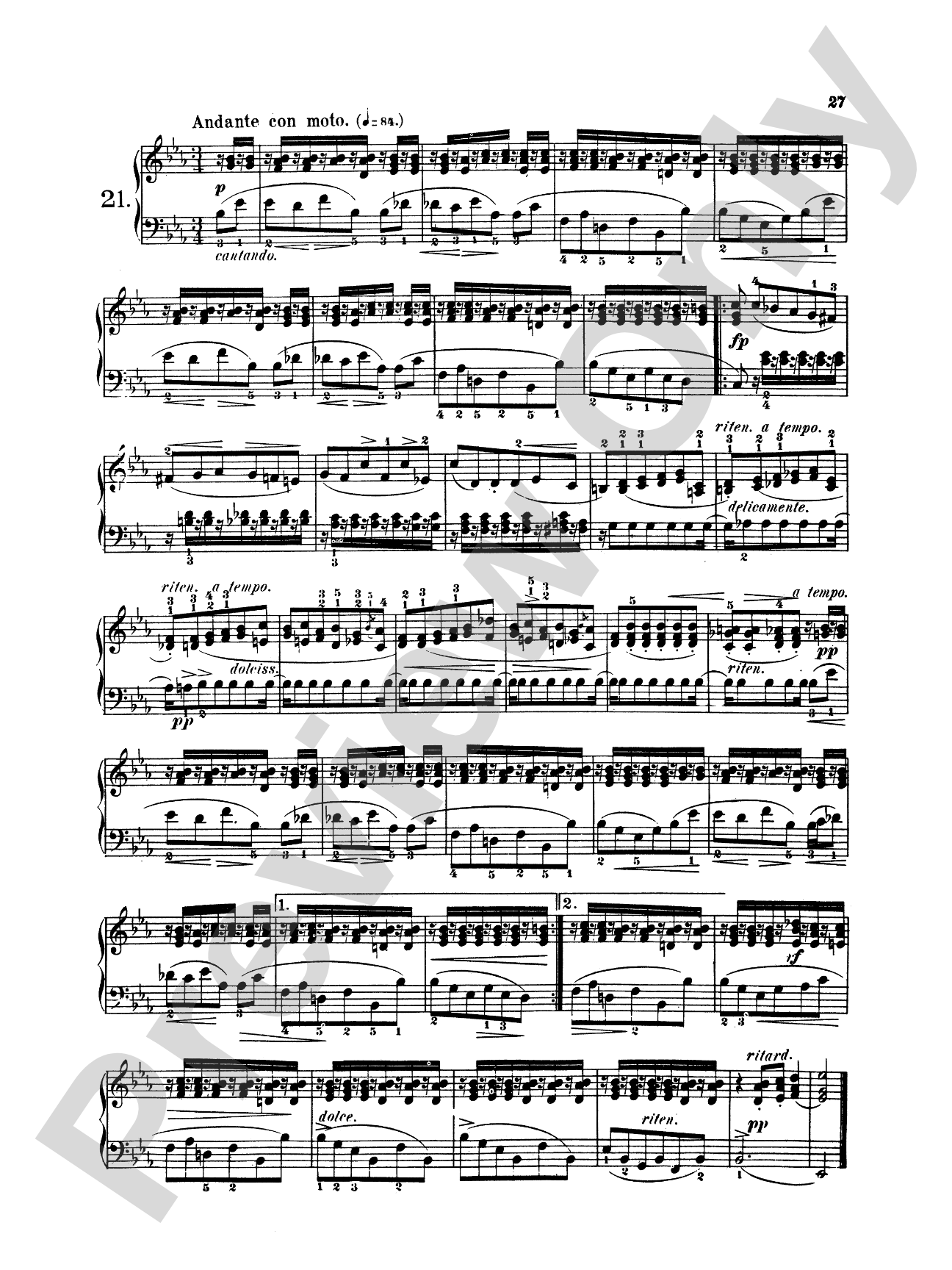 Heller: Twenty-five Studies, Op. 47