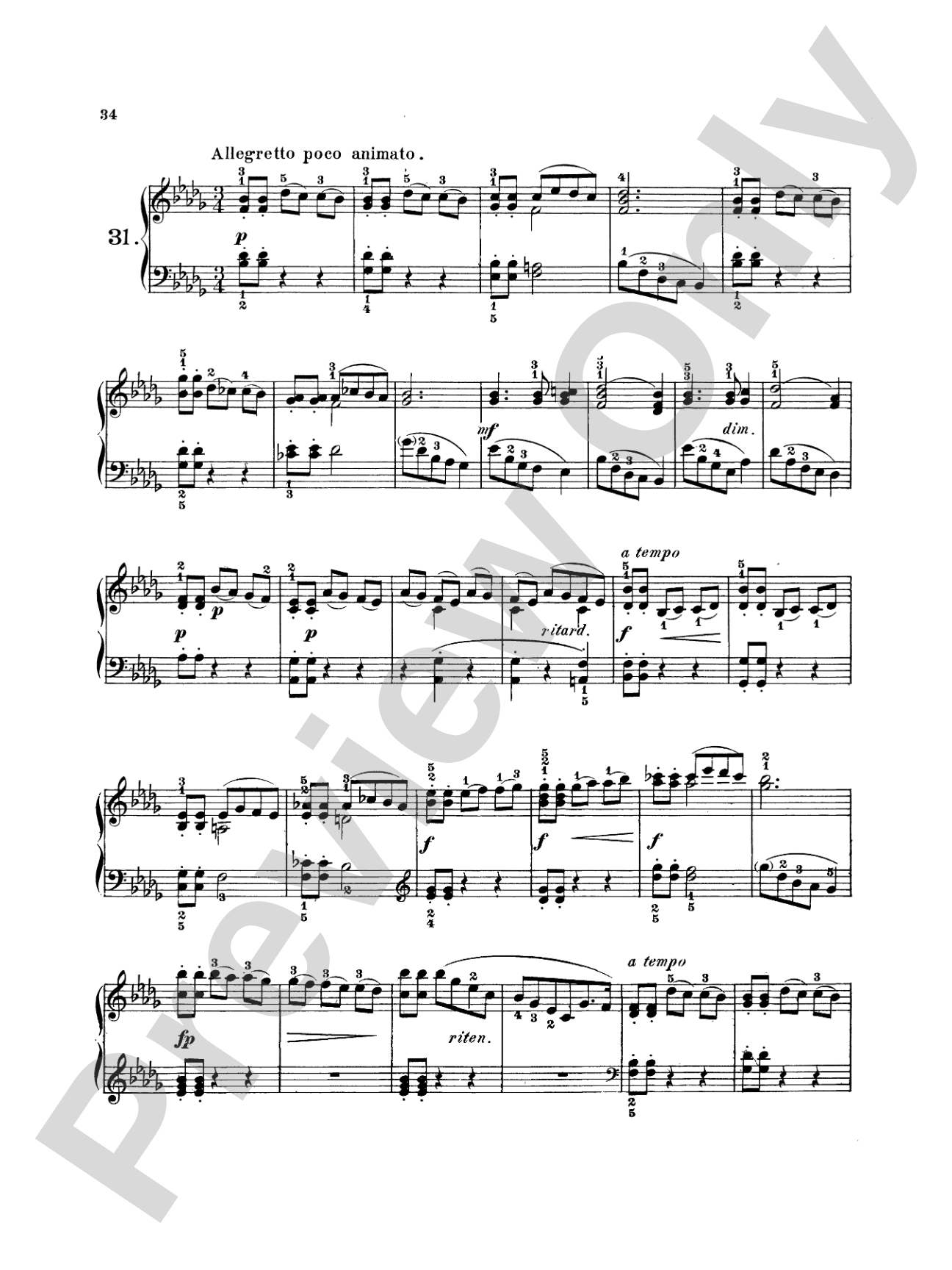 Heller: Thirty-two Preludes, Op. 119