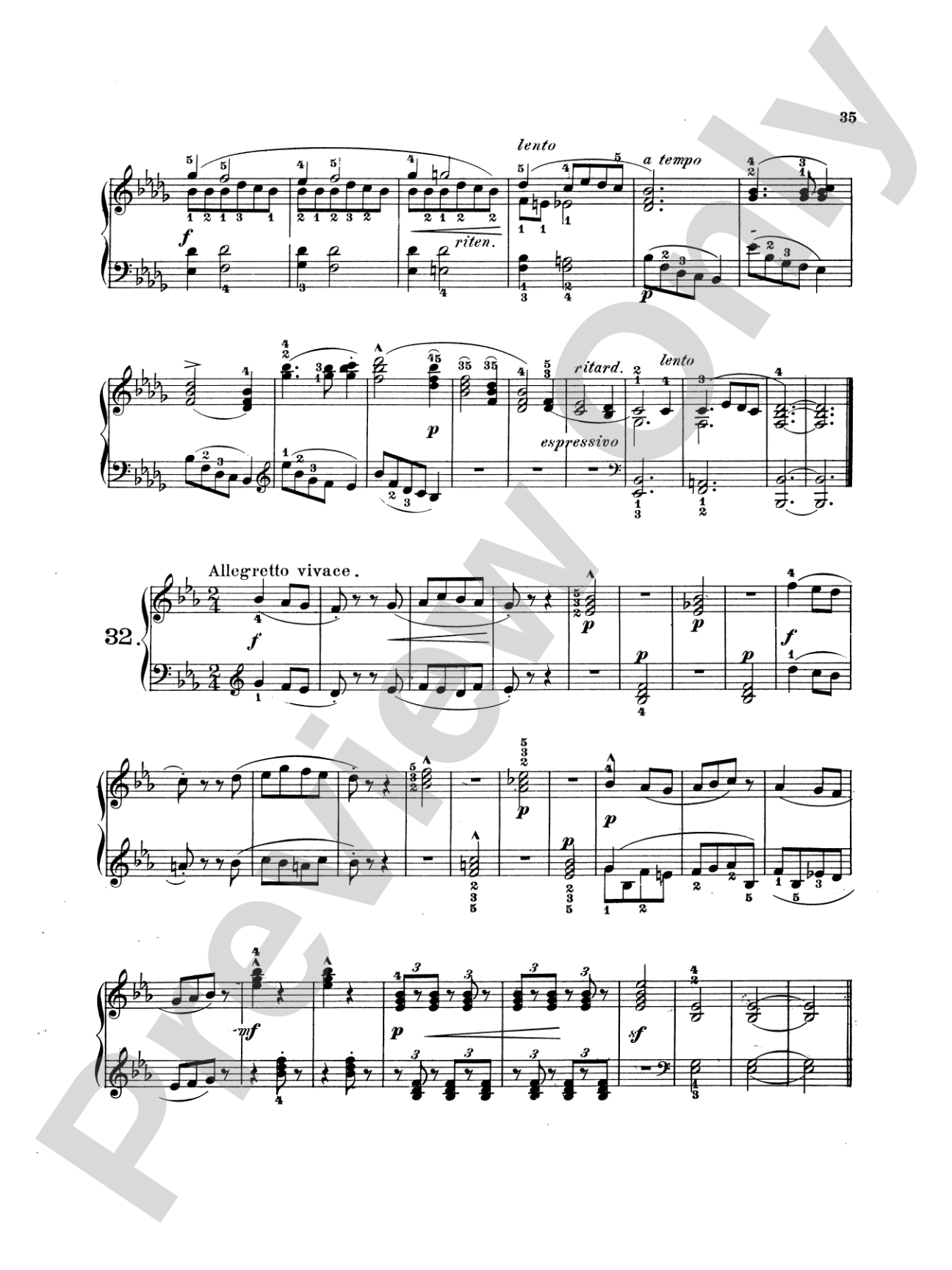 Heller: Thirty-two Preludes, Op. 119